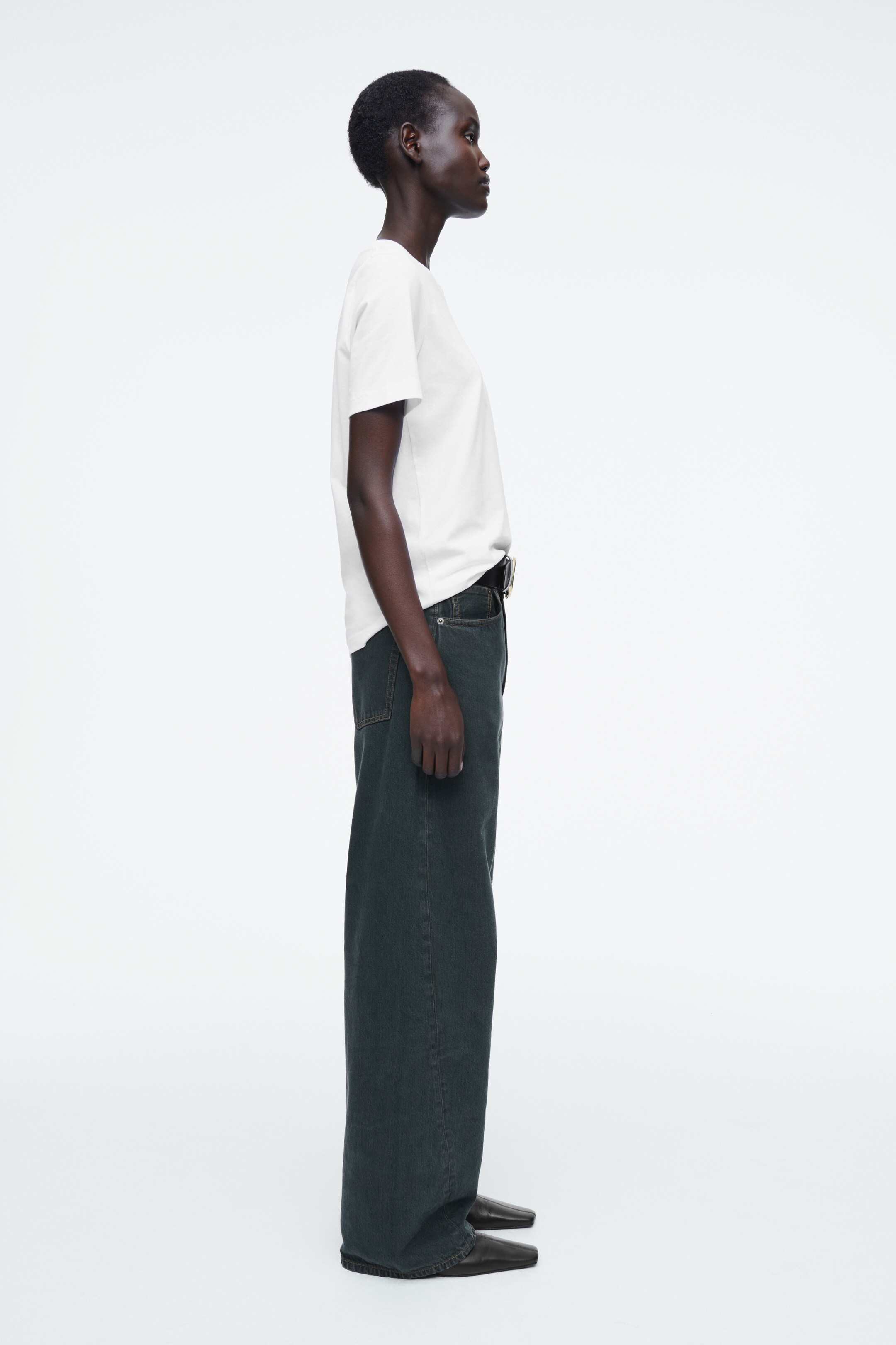 Vezi imaginea mai mare: Tricou 24/7 regular - Alb - FEMEI | H&M RO 3