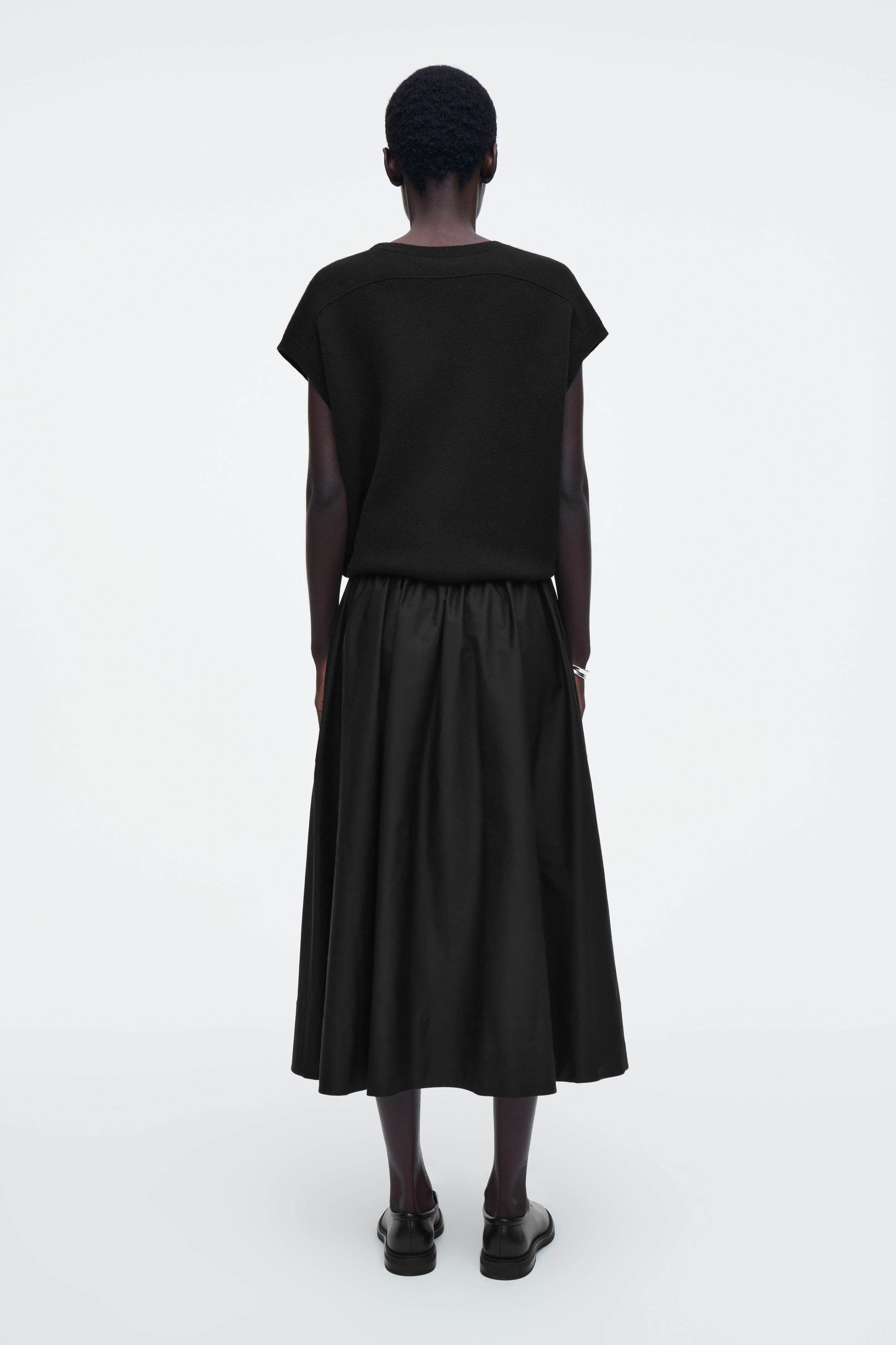 関税込 LIMITED AVAILABILITY NYLON MIDI SKIRT A.L.C. Jackie Elasticized-Waist Midi-Skirt | Saks Fifth Avenue