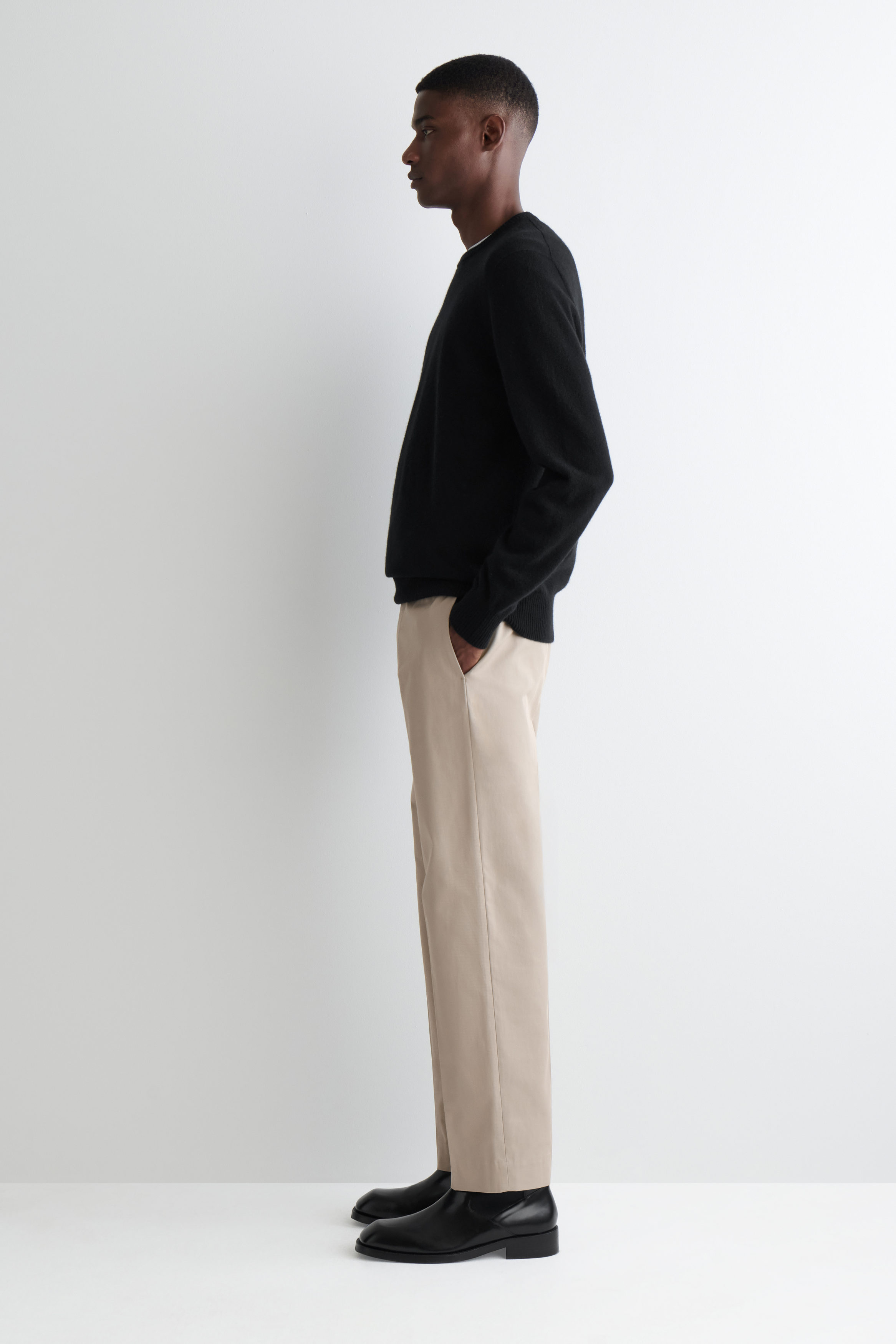 【BAON】Cupinter Straight Cotton Pants BAON】Cupinter Straight Cotton Pants (BAON/パンツ) 92740598
