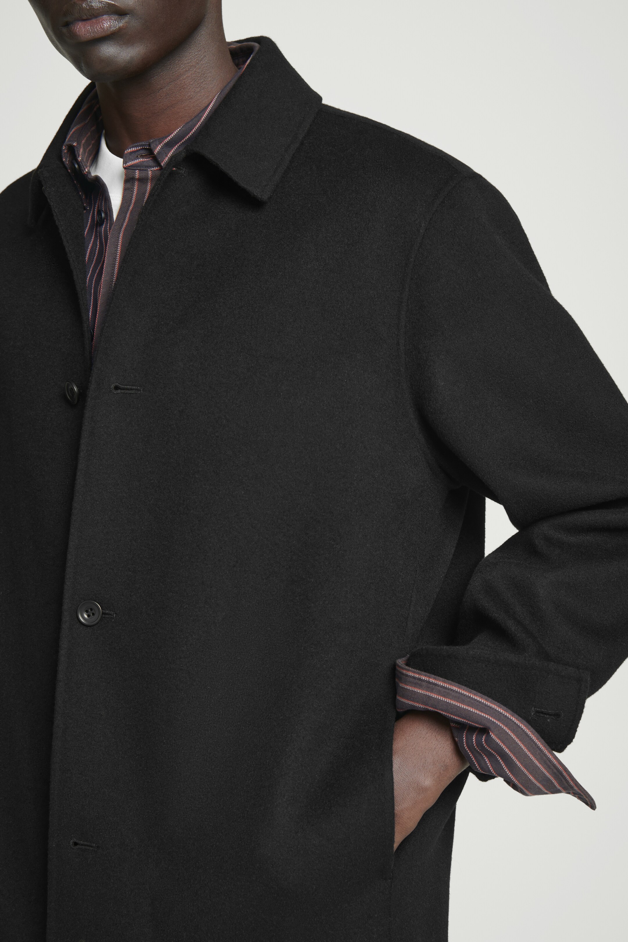 Agrandir l'image: SURCHEMISE LAINE DOUBLE FACE - NOIR - HOMME | H&M CH 5