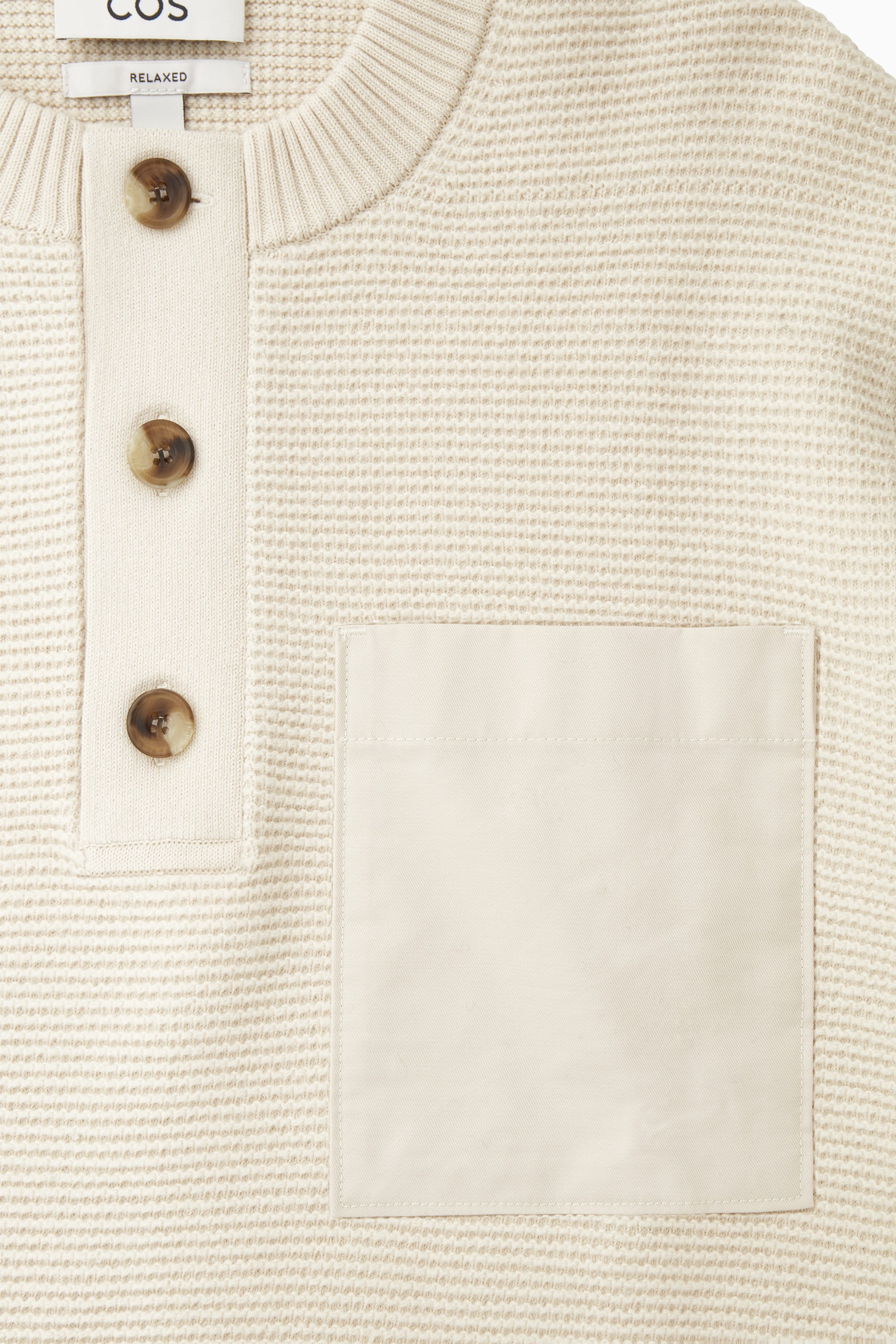 PULL HENLEY MAILLE GAUFRÉE