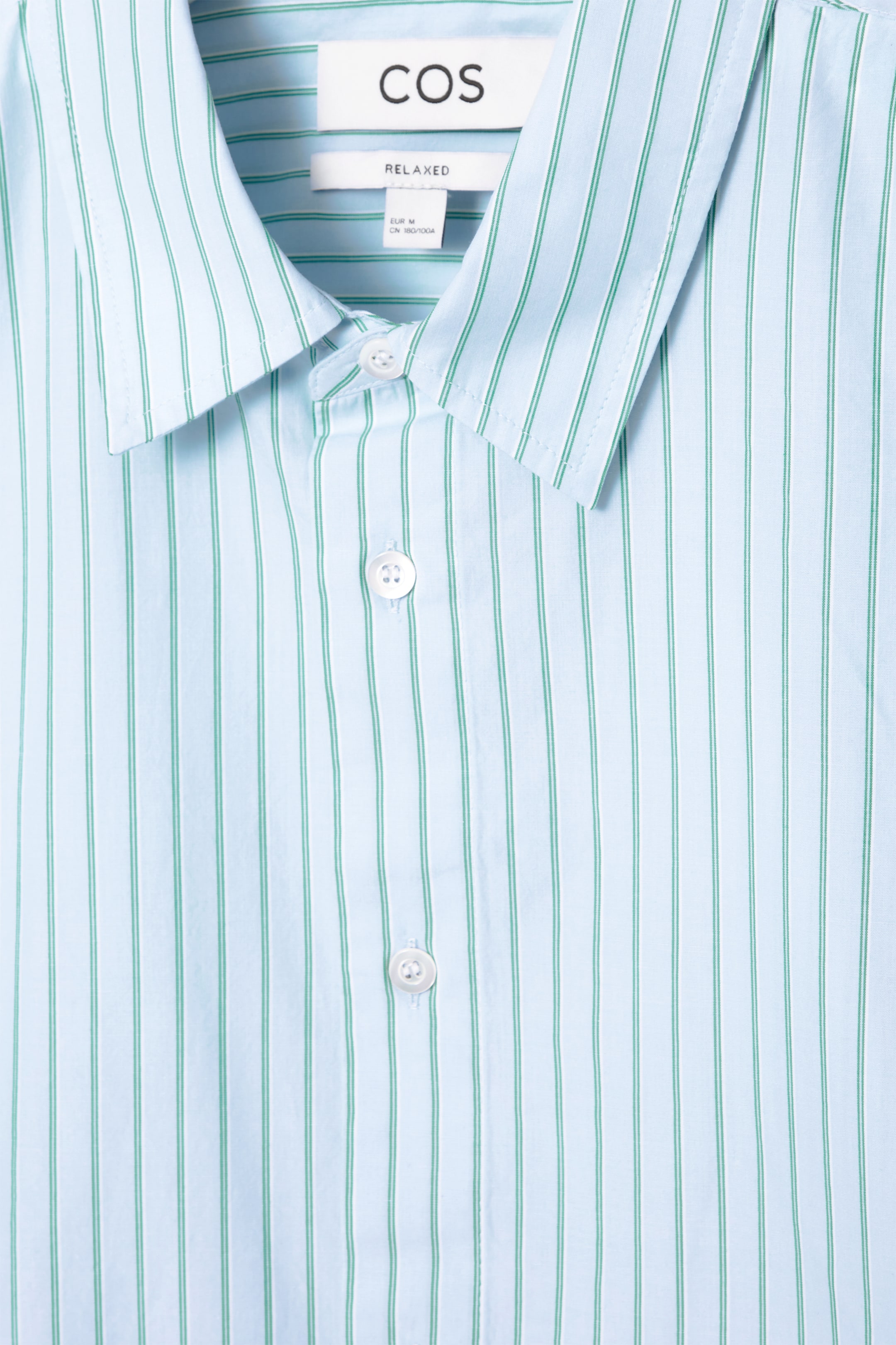 Grösseres Bild ansehen: LOCKERES GESTREIFTES KURZARMHEMD - BLAU/GESTREIFT - HERREN | H&M CH 2