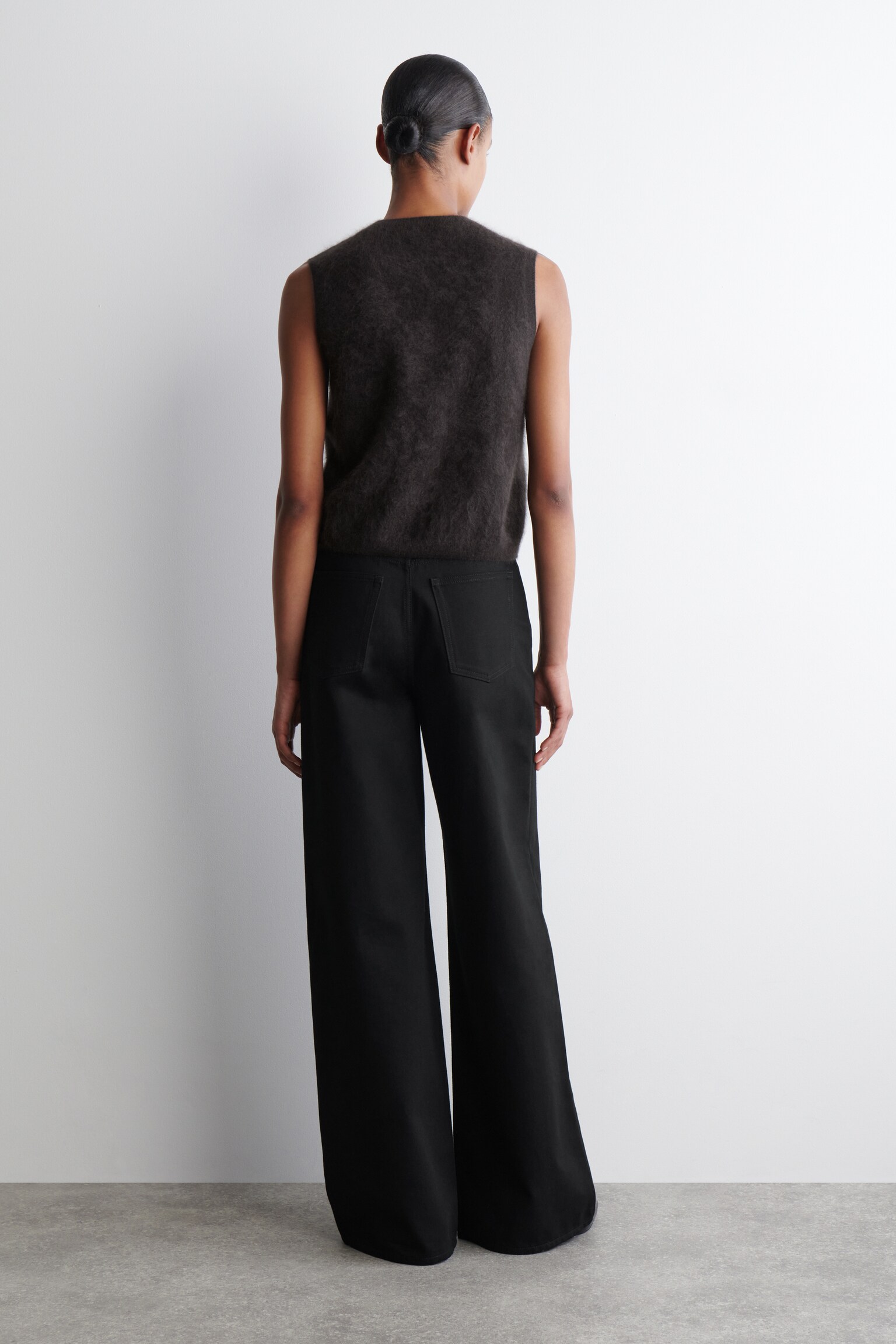 JEAN DIAL LARGE - NOIR/BEIGE CLAIR - 3