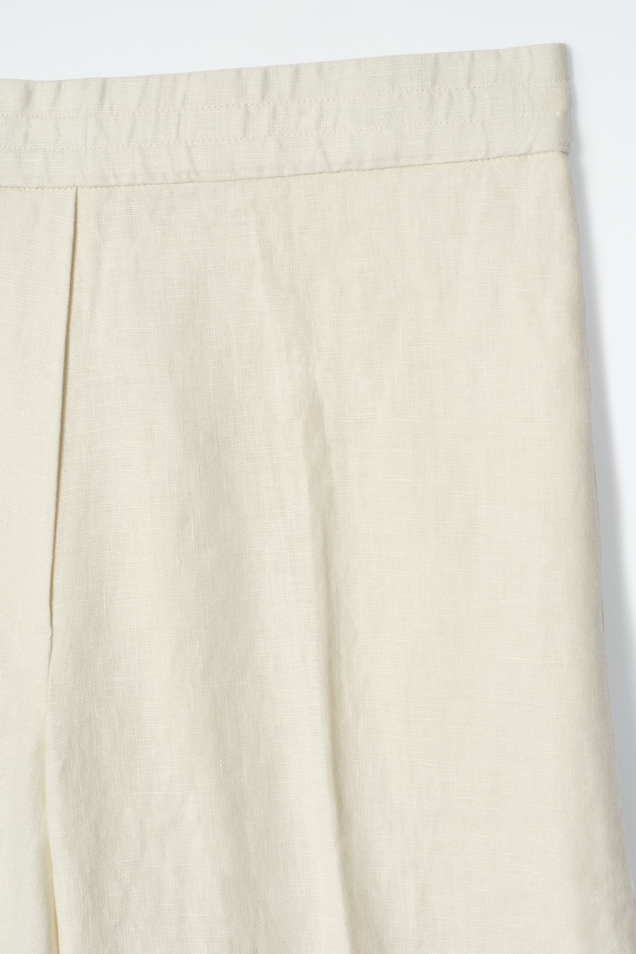 Zobacz większy obraz: LNIANE SPODNIE Z PROSTYMI NOGAWKAMI - MAŚLANY ŻÓŁTY - ONA | H&M PL 6