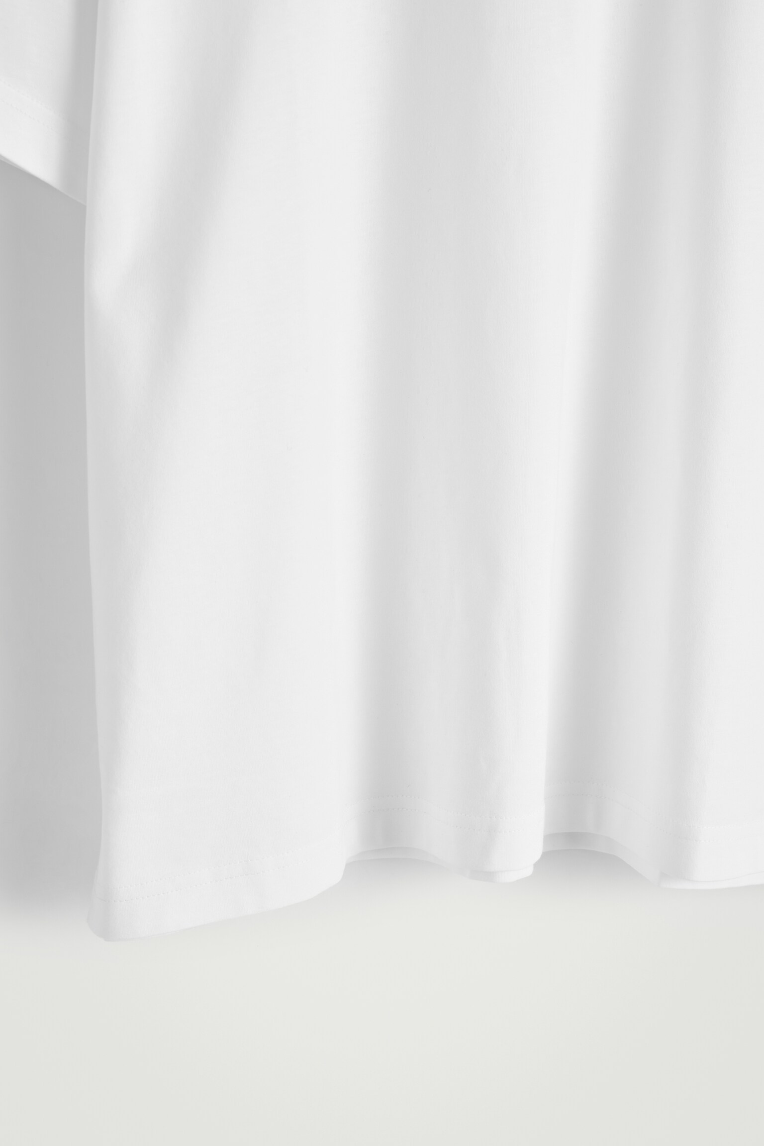 LOCKERES LEICHTES BAUMWOLL-T-SHIRT - WEISS/SCHWARZ/NAVYBLAU/Blau/Dunkelblau/WEISS - 7