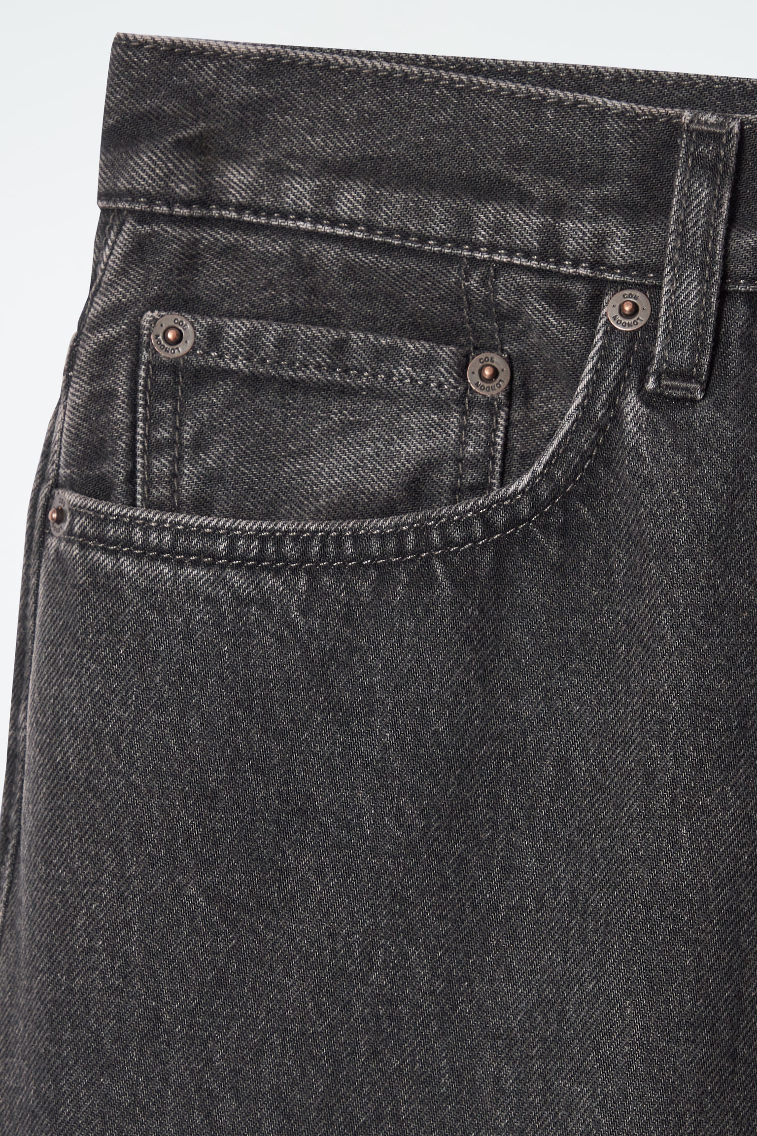 VAQUEROS PERNERAS ANCHAS VOLUME - NEGRO LAVADO/AZUL EMPOLVADO/AZUL VERDADERO/AZUL - 3