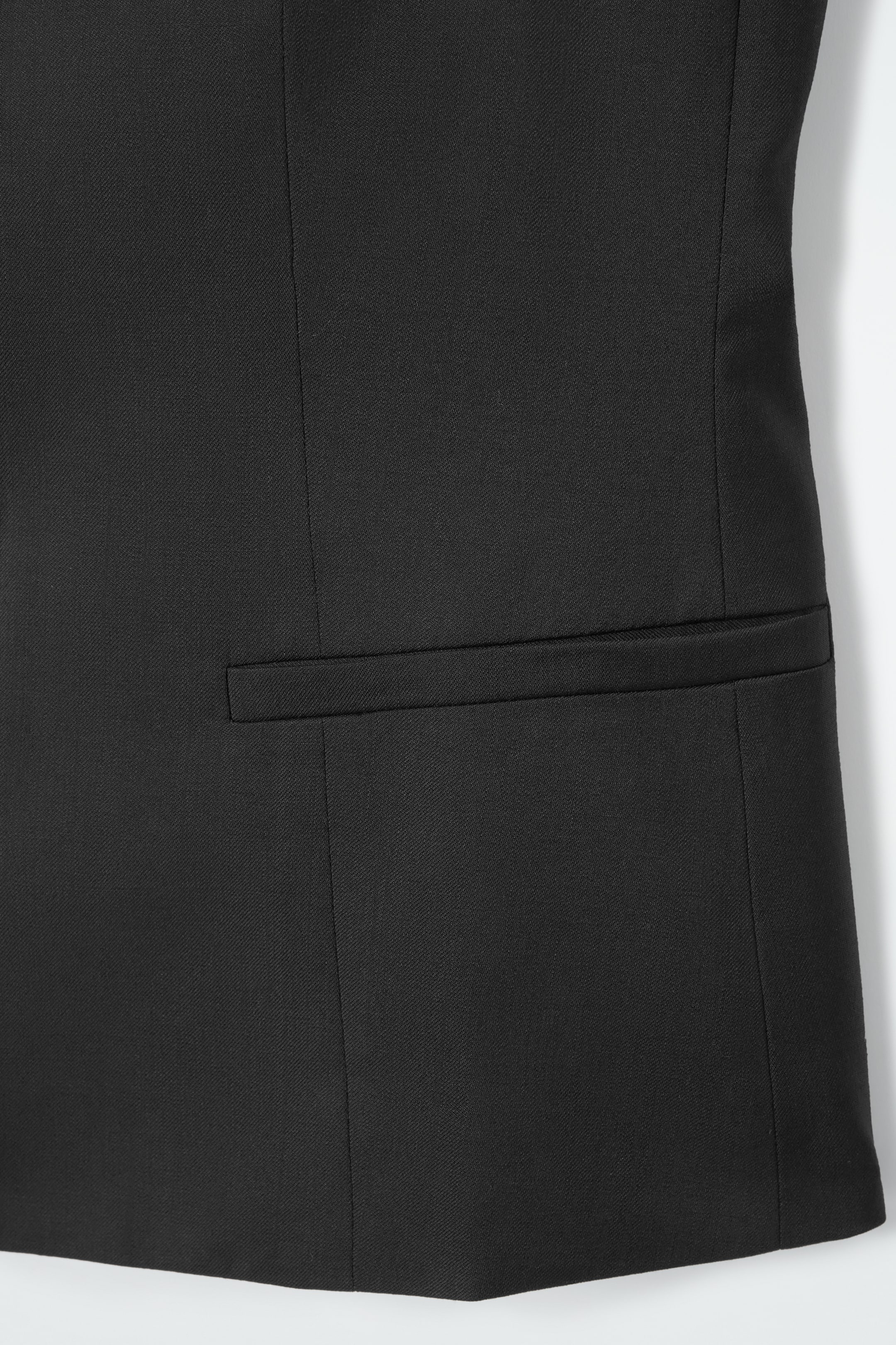 Zobacz większy obraz: DOPASOWANA WEŁNIANA KAMIZELKA - CZARNY - ONA | H&M PL 6