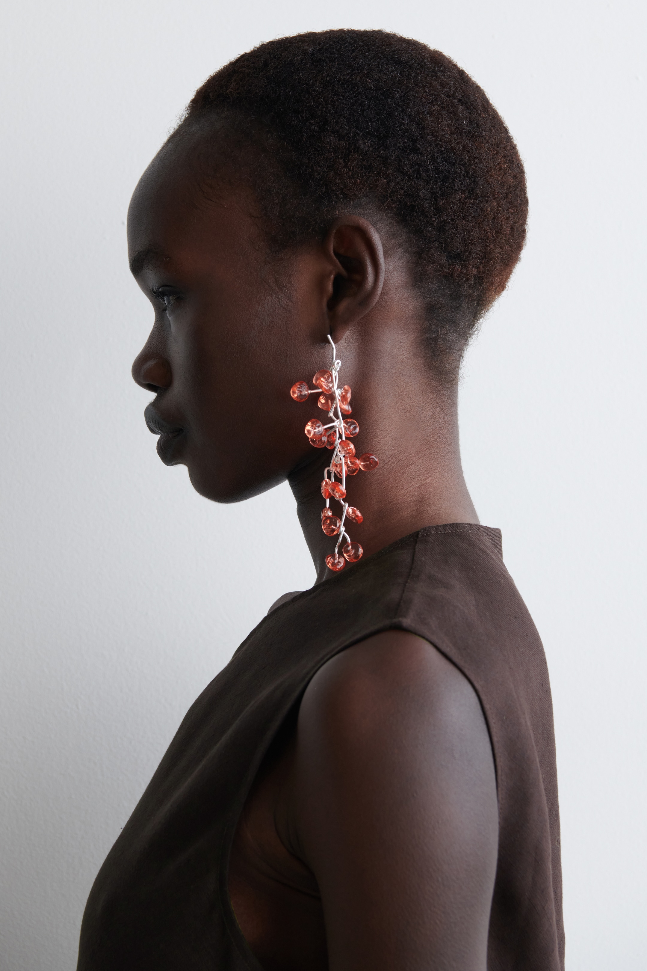 Grotere afbeelding bekijken: cascaderende oorbellen - ORANJE / ZILVER - DAMES | H&M BE 2
