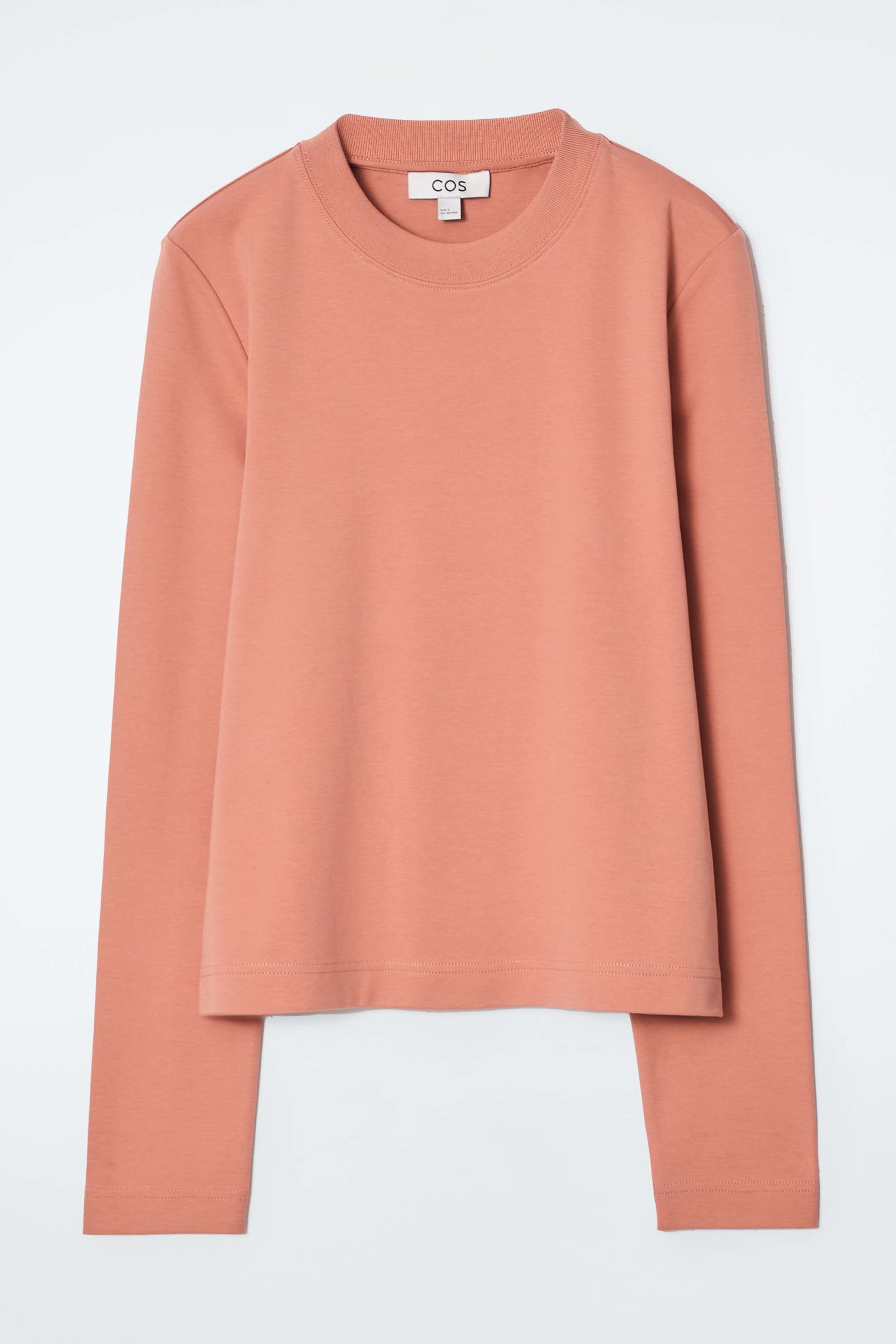 Grösseres Bild ansehen: SCHLICHTES LANGARMSHIRT MIT NORMALER PASSFORM - Altrosa - DAMEN | H&M CH 1