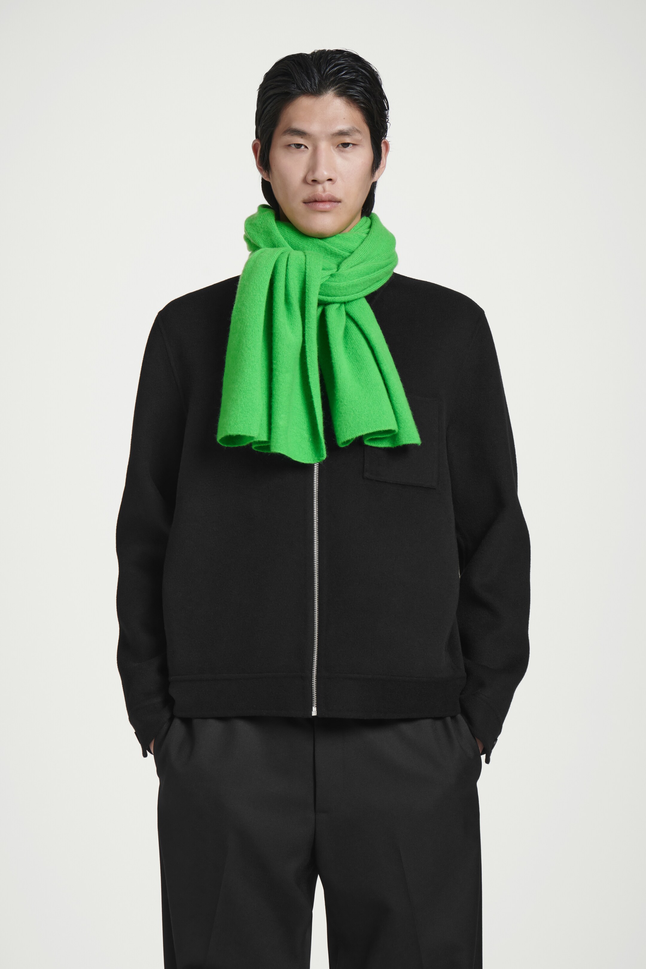 Grotere afbeelding bekijken: KASHMIREN SJAAL - GREEN - DAMES | H&M NL 1