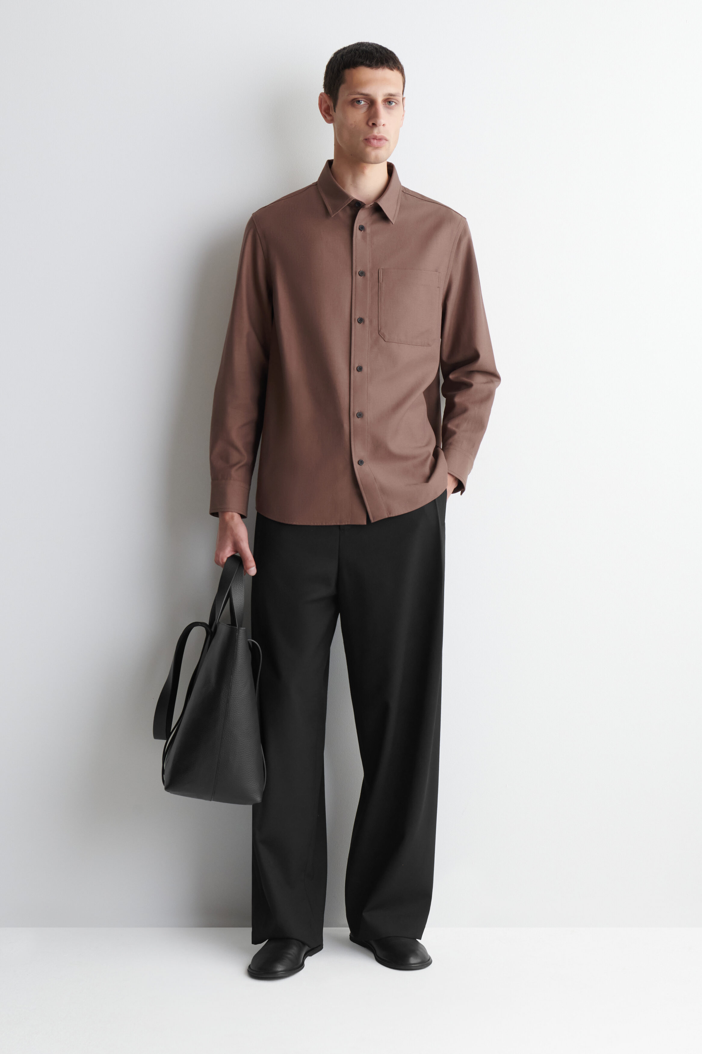 RELAXED TWILL SHIRT - thumbnail 2