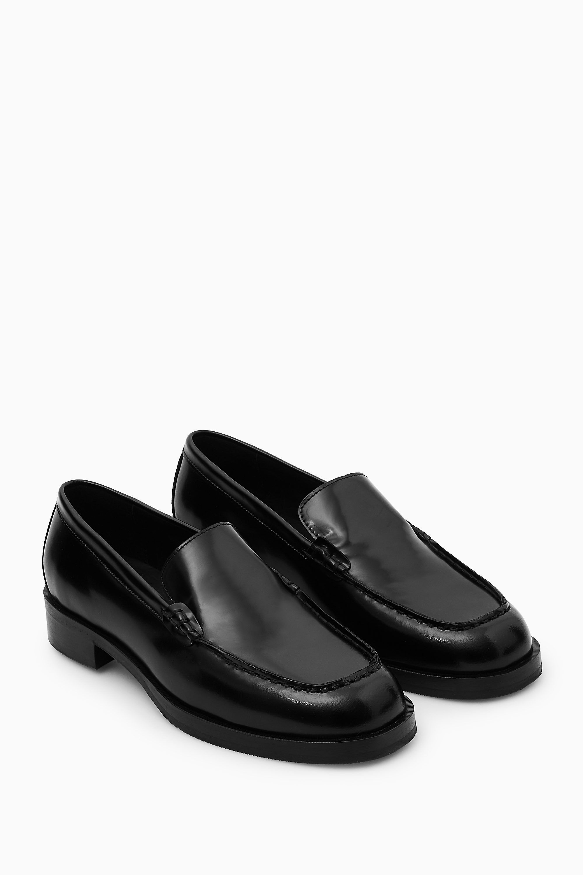 COS ローファー　39 CHUNKY LEATHER LOAFERS 厚底レザーローファー｜COS コス 公式