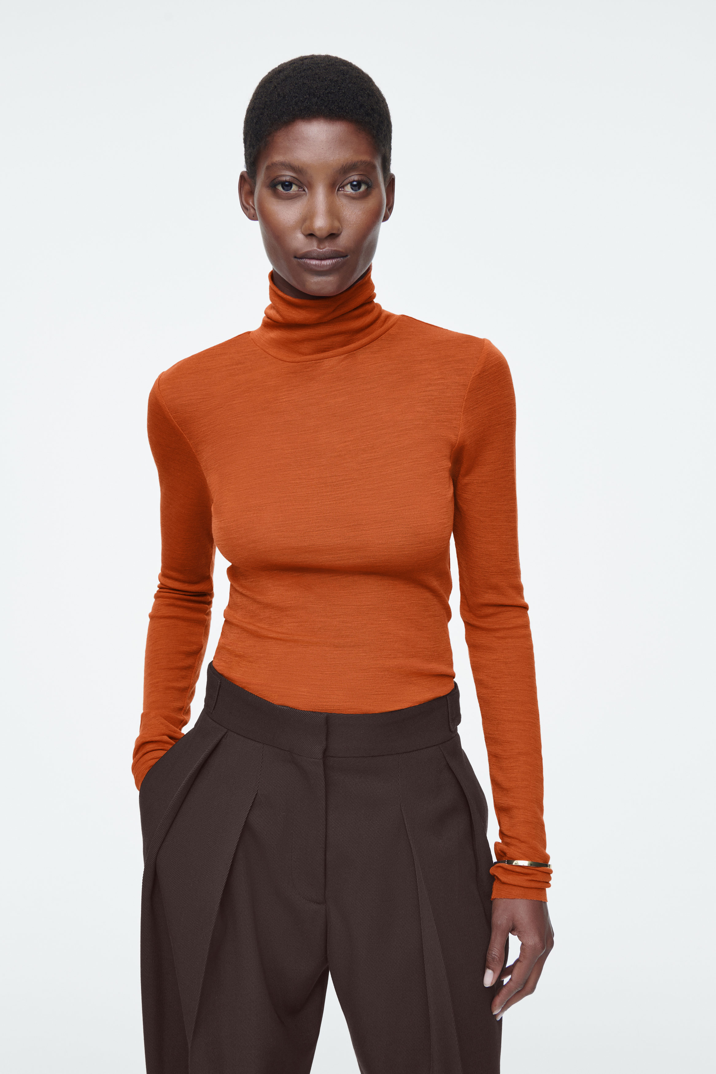 専用ABYTS MERINO WOOL TURTLE NECK KNITサイズ3 NORDIC TURTLE NECK KNIT – ABYTS