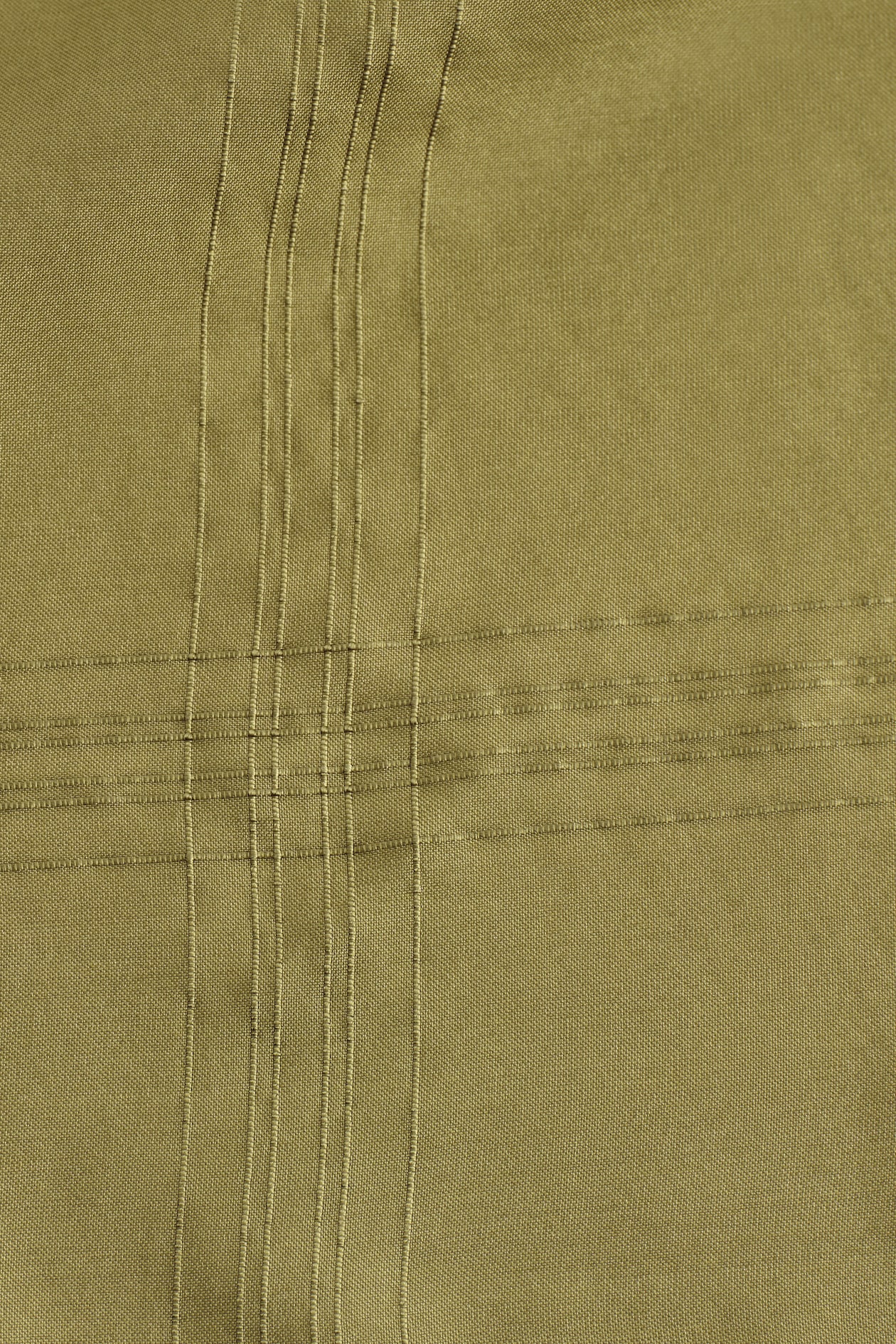 SILK HANDKERCHIEF SCARF — OLIVE GREEN