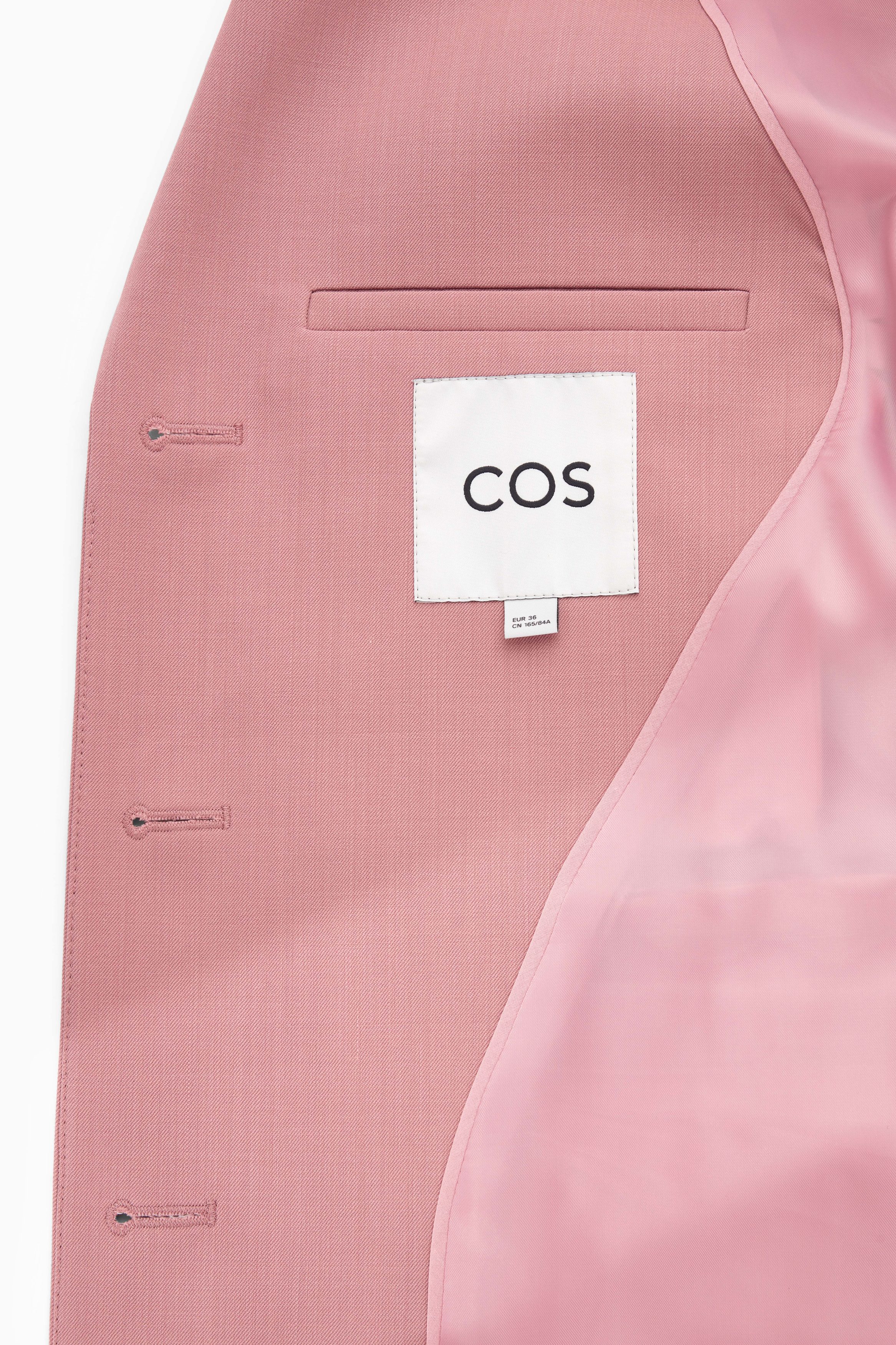 【関税&送料込】Ami Light Pink Wool Oversize Blazer OVERSIZED WOOL BLAZER - LIGHT PINK | COS