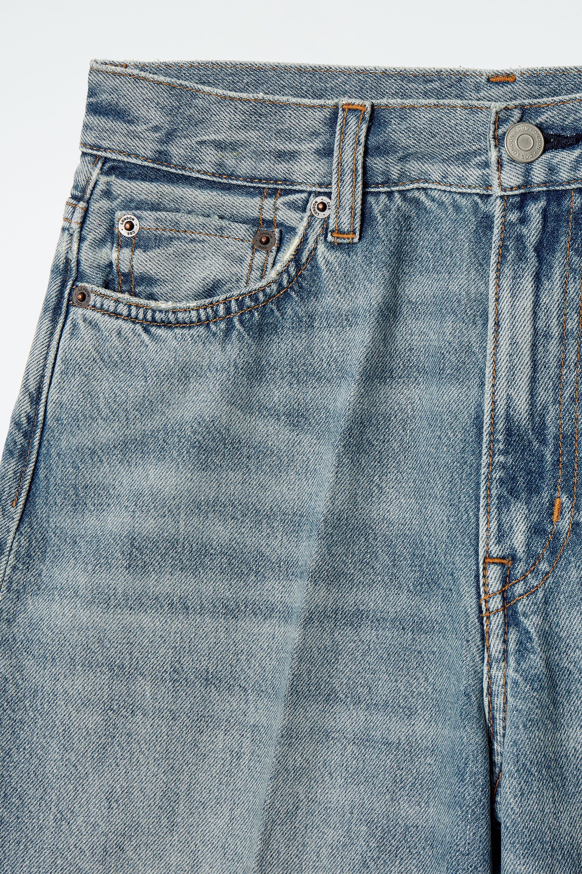 TIDE WIDE-LEG JEANS - DUSTY BLUE | COS