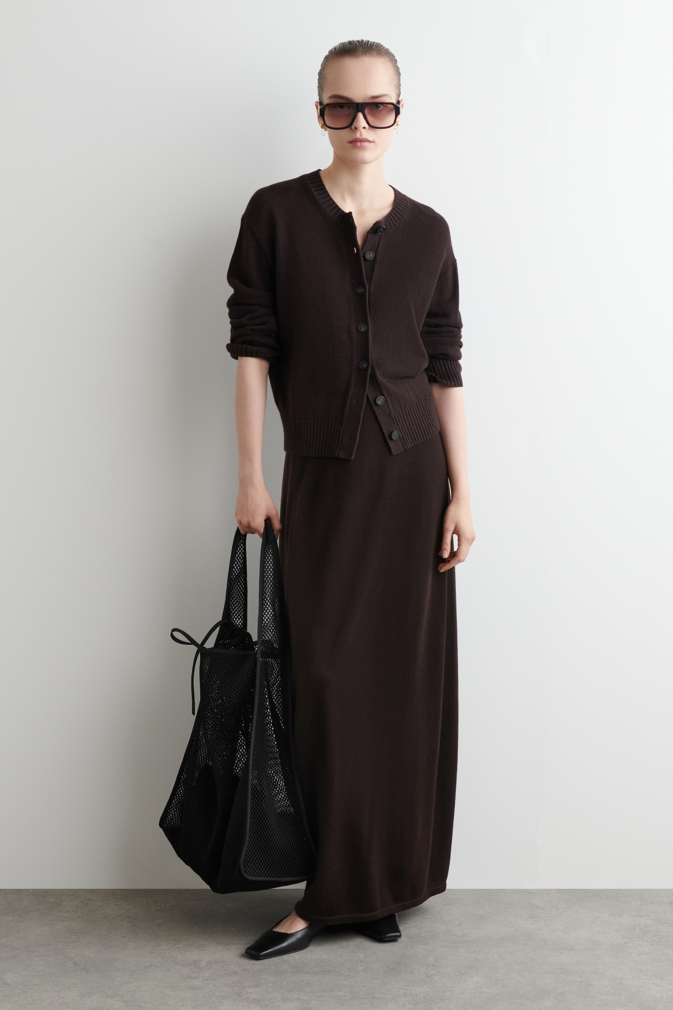 Grotere afbeelding bekijken: Slouchy draagtas - gaas - ZWART - DAMES | H&M BE 2