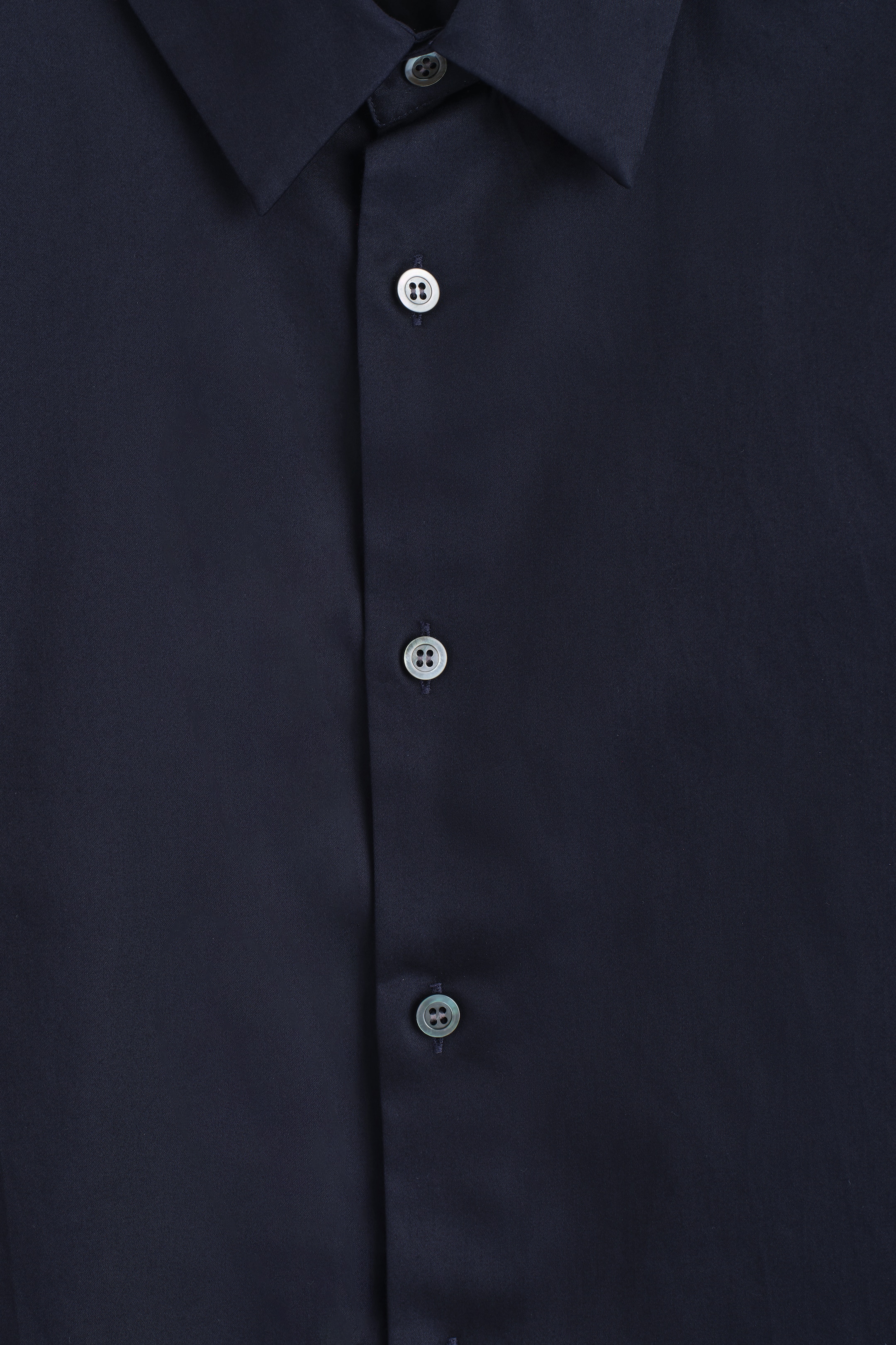 View larger image: SLIM TAILORED POPLIN SHIRT - NAVY - Men | H&M GB 7