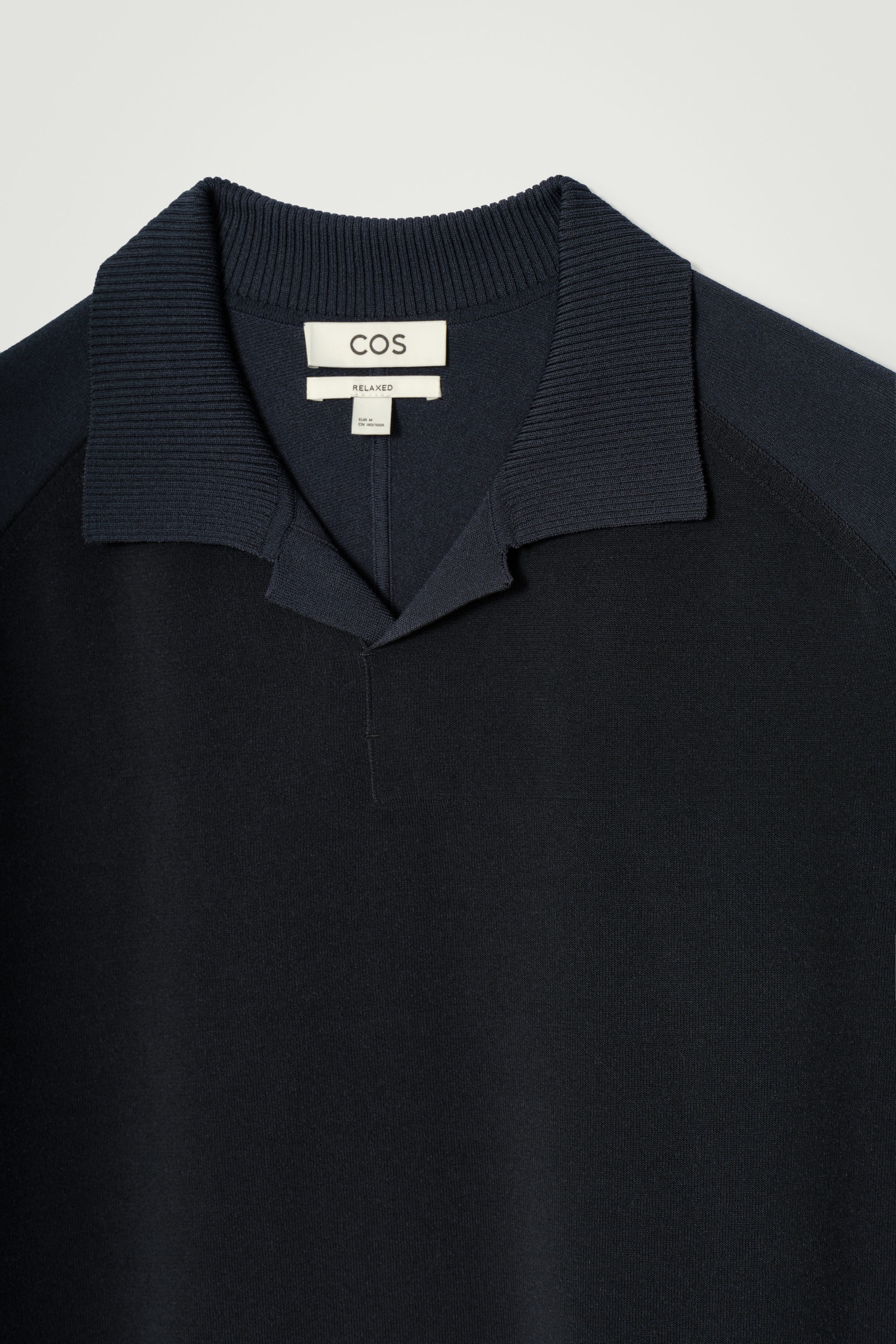 COLOUR-BLOCK DOUBLE-FACED POLO SHIRT