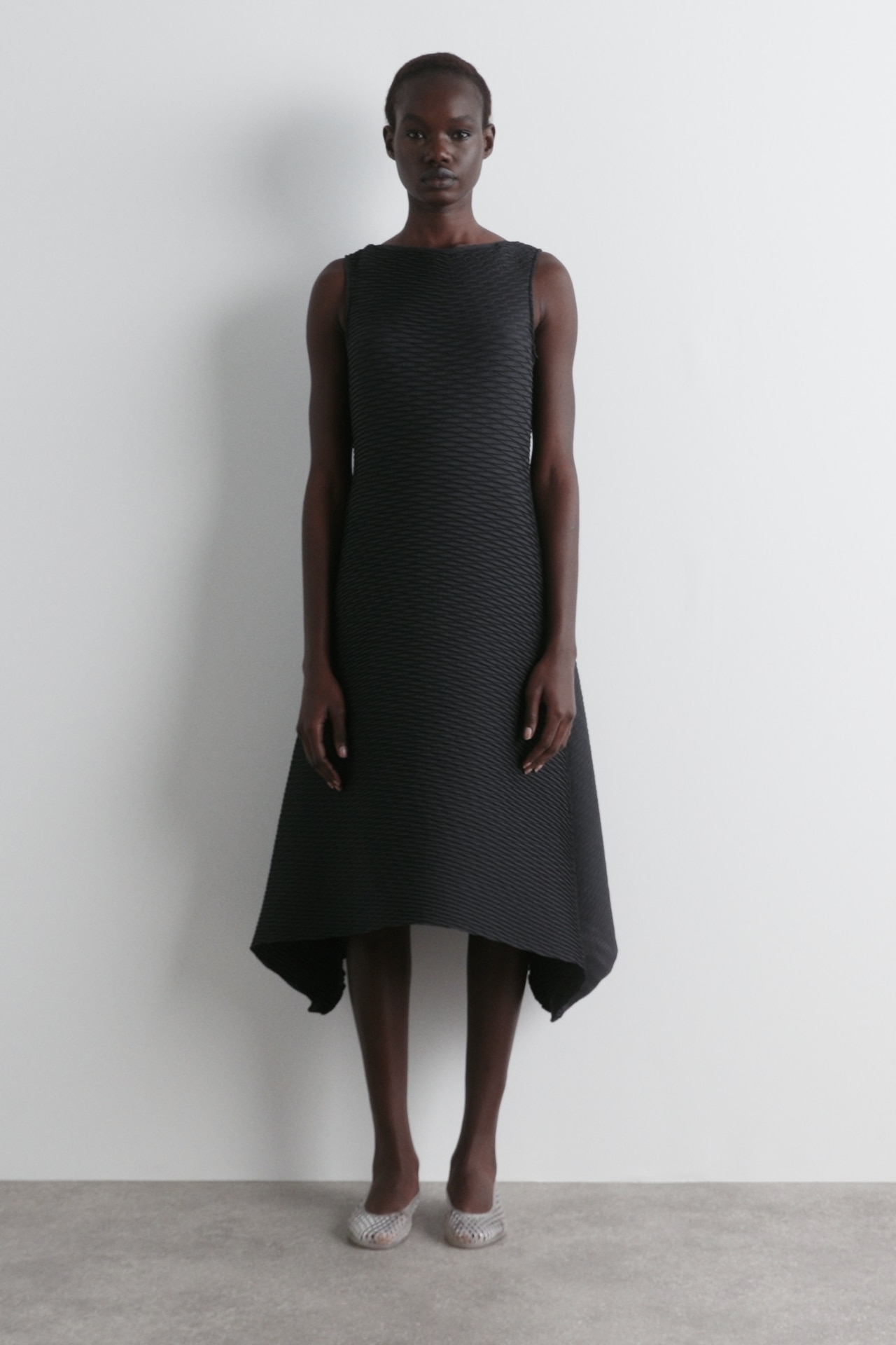 【値下】ranclic volume tiered dress viridian ranclic volume tiered dress viridian