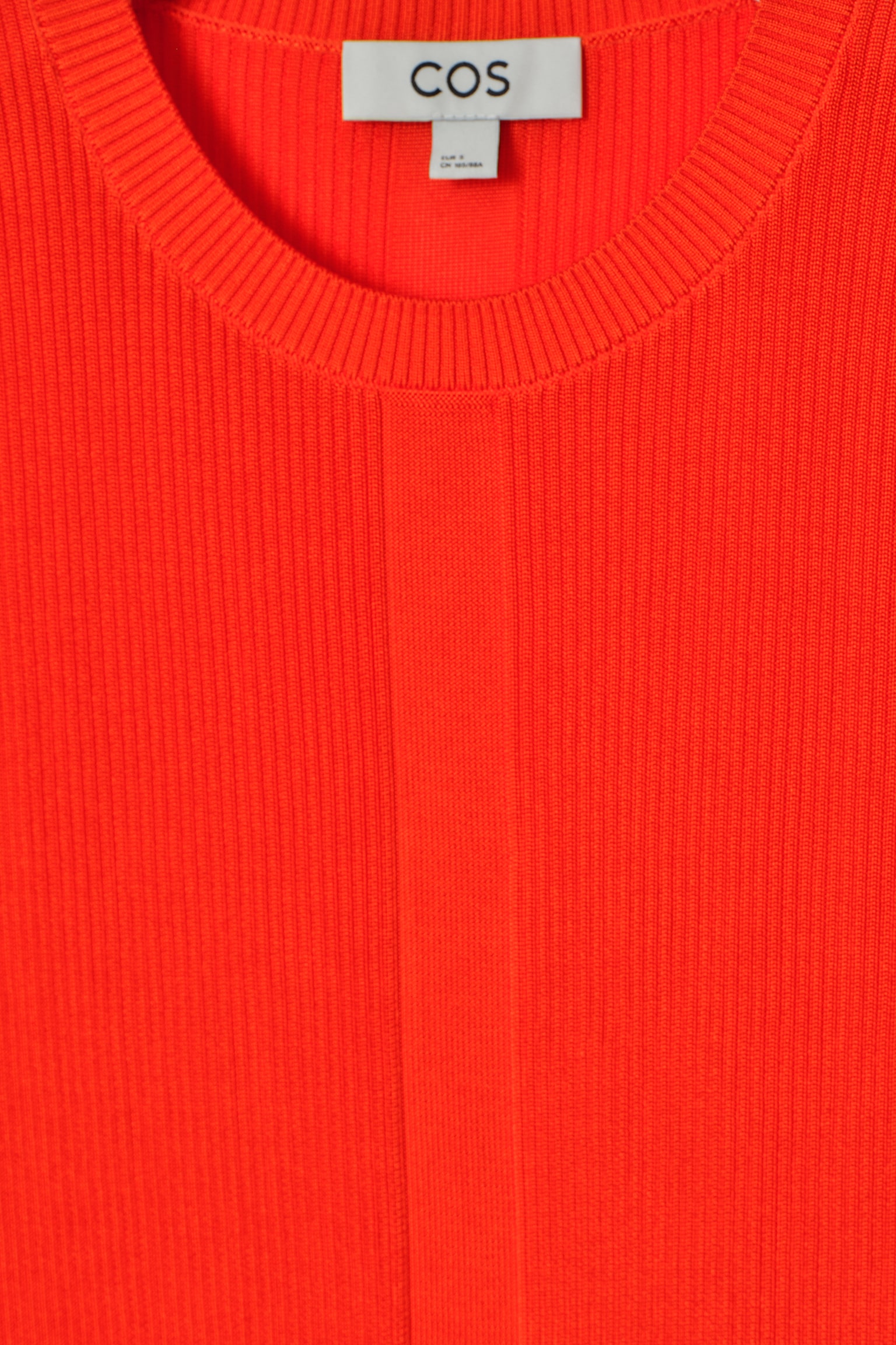 CAMISETA DE TIRANTES DE PUNTO DE CANALÉ - NARANJA/CRUDO/AZUL MARINO/MARFIL/A RAYAS - 7