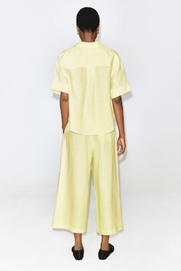 LINEN CULOTTES — YELLOW 4