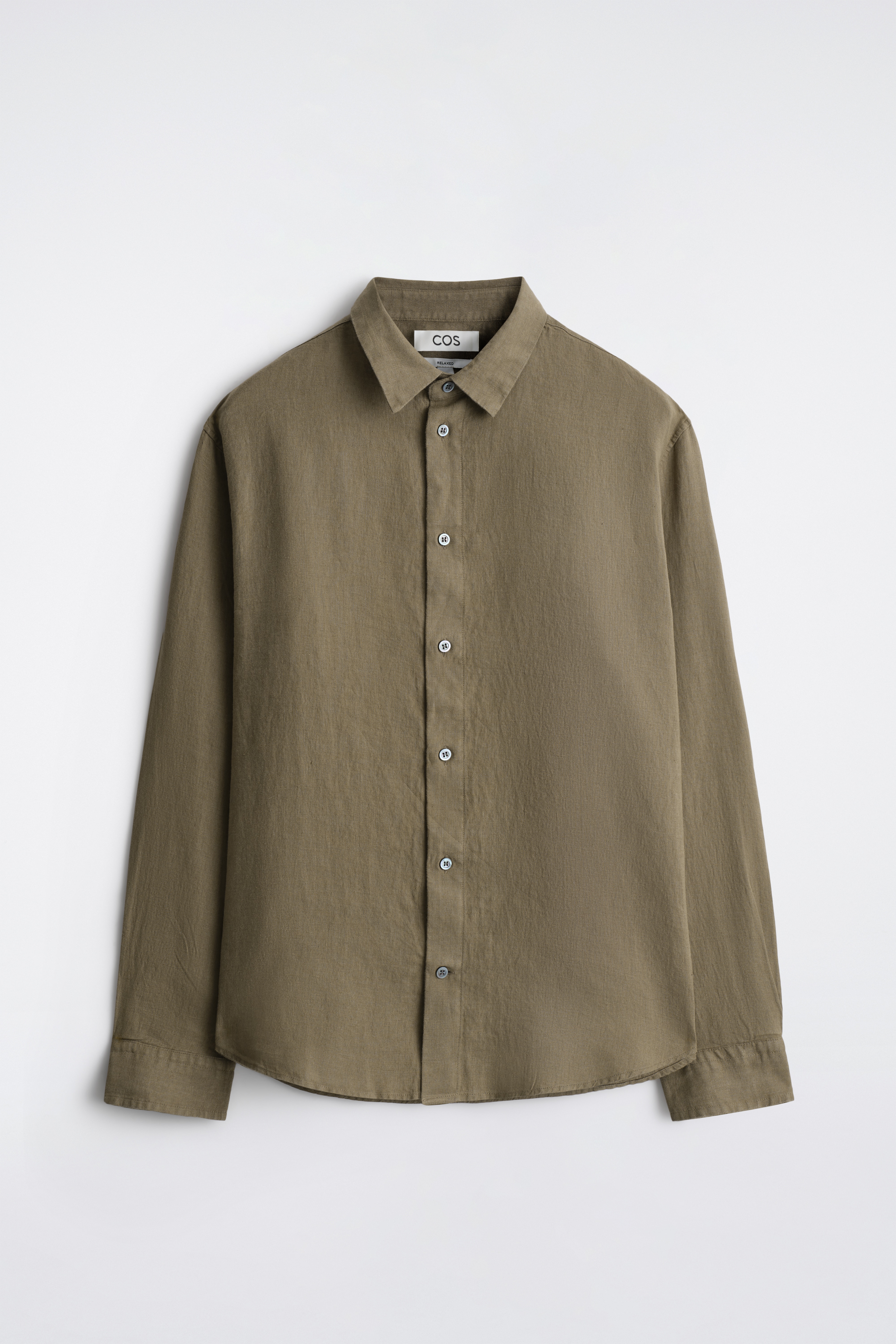 LOCKERES LEINENHEMD - KHAKI/WEISS/GELB/GESTREIFT/NAVYBLAU/WEISS/BEIGE/GESTREIFT