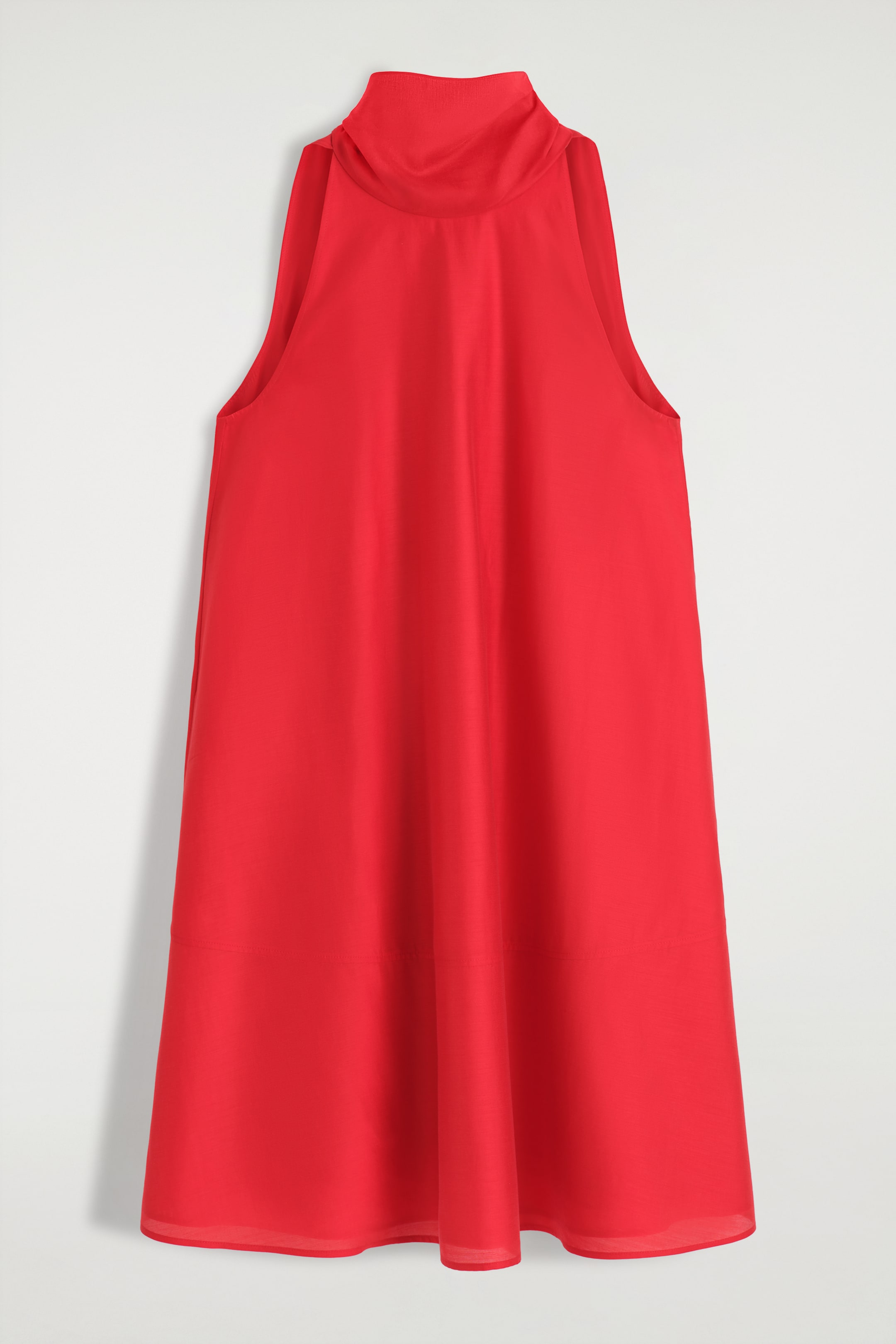 Grösseres Bild ansehen: FLIESSENDES NECKHOLDER-KLEID IN MINILÄNGE - Rot - DAMEN | H&M CH 5