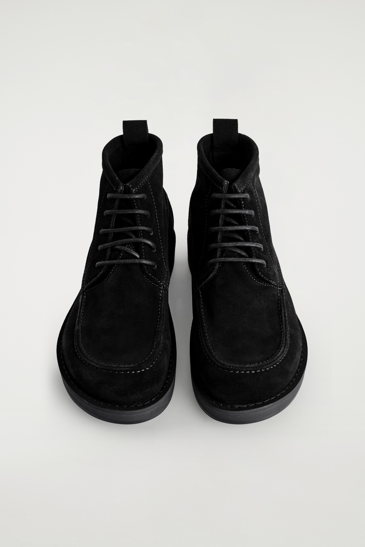 SUEDE DESERT BOOTS - BLACK - 5