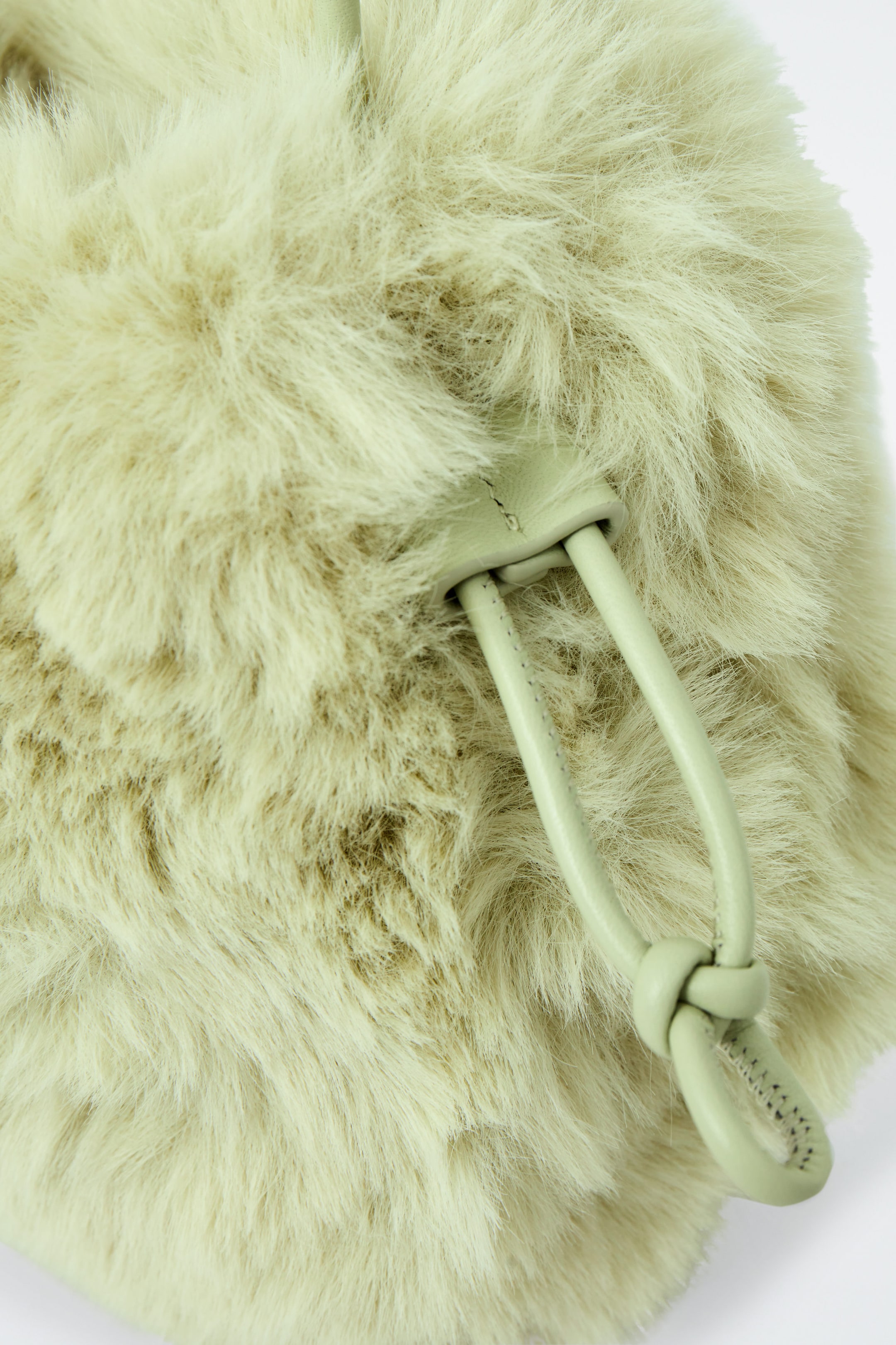 CAVATELLI MINI CLUTCH BAG FAUX FUR