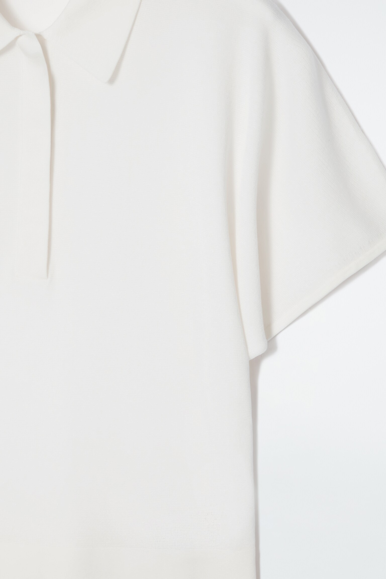 KNITTED POLO SHIRT - CREAM/DARK NAVY/RED - 2