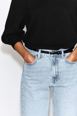 CHORD STRAIGHT-LEG JEANS — LIGHT BLUE 5