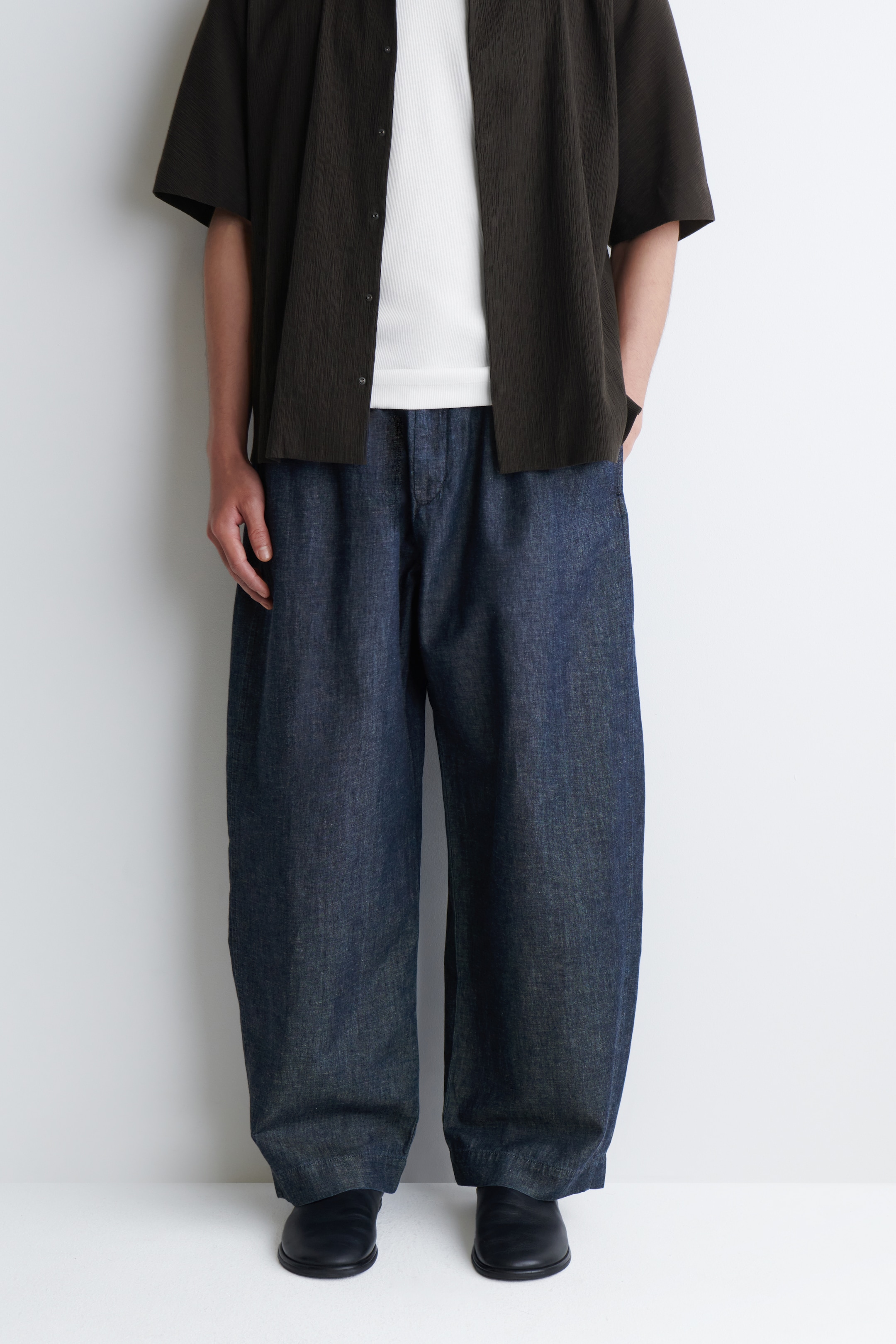 Grösseres Bild ansehen: HOSE AUS DENIM MIT BARREL-BEIN - GRAUBLAU - HERREN | H&M CH 2