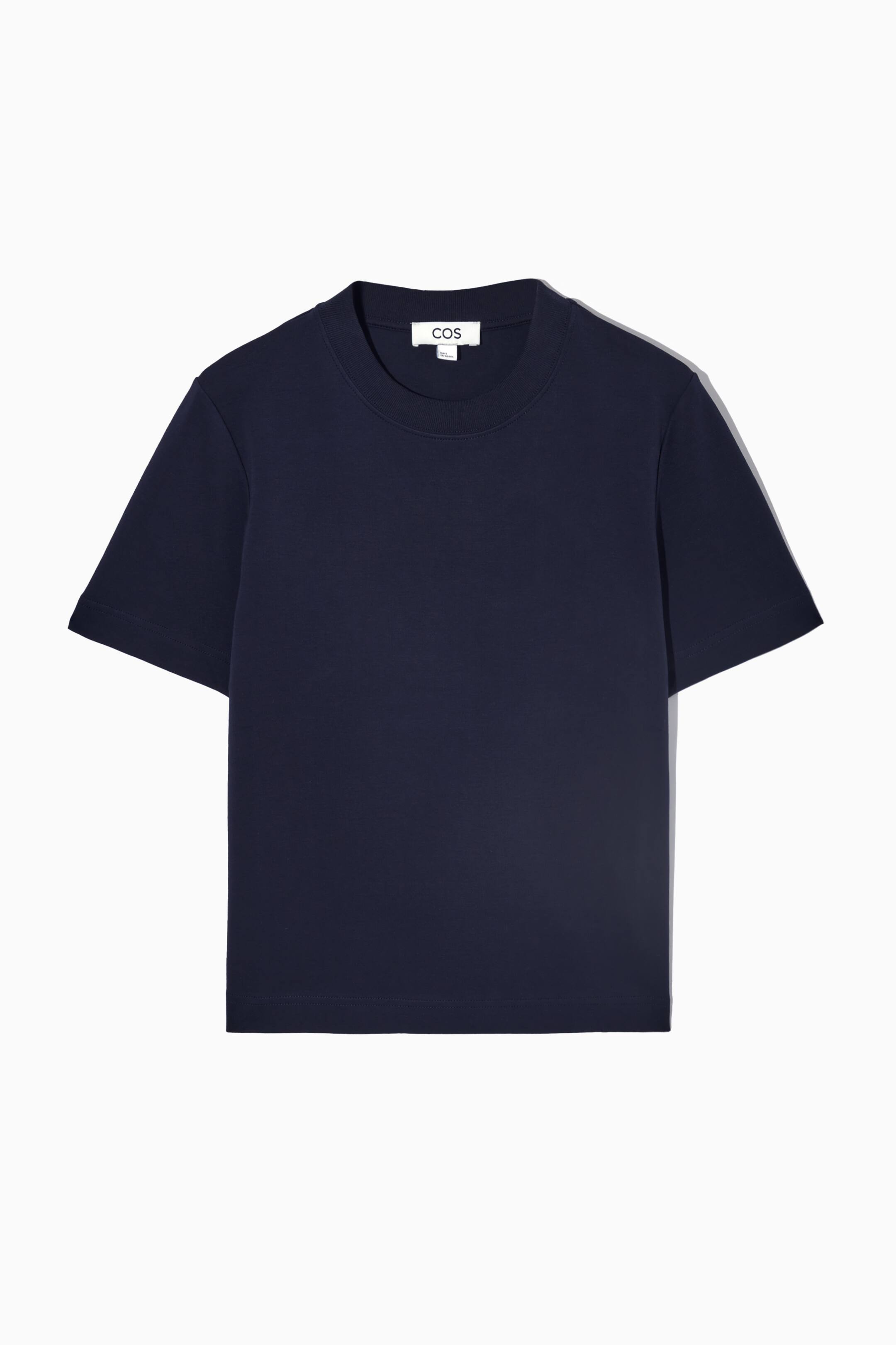 Visualizza immagine più grande: T-SHIRT LINEARE DAL TAGLIO REGOLARE - NAVY BLUE - DONNA | H&M IT 1