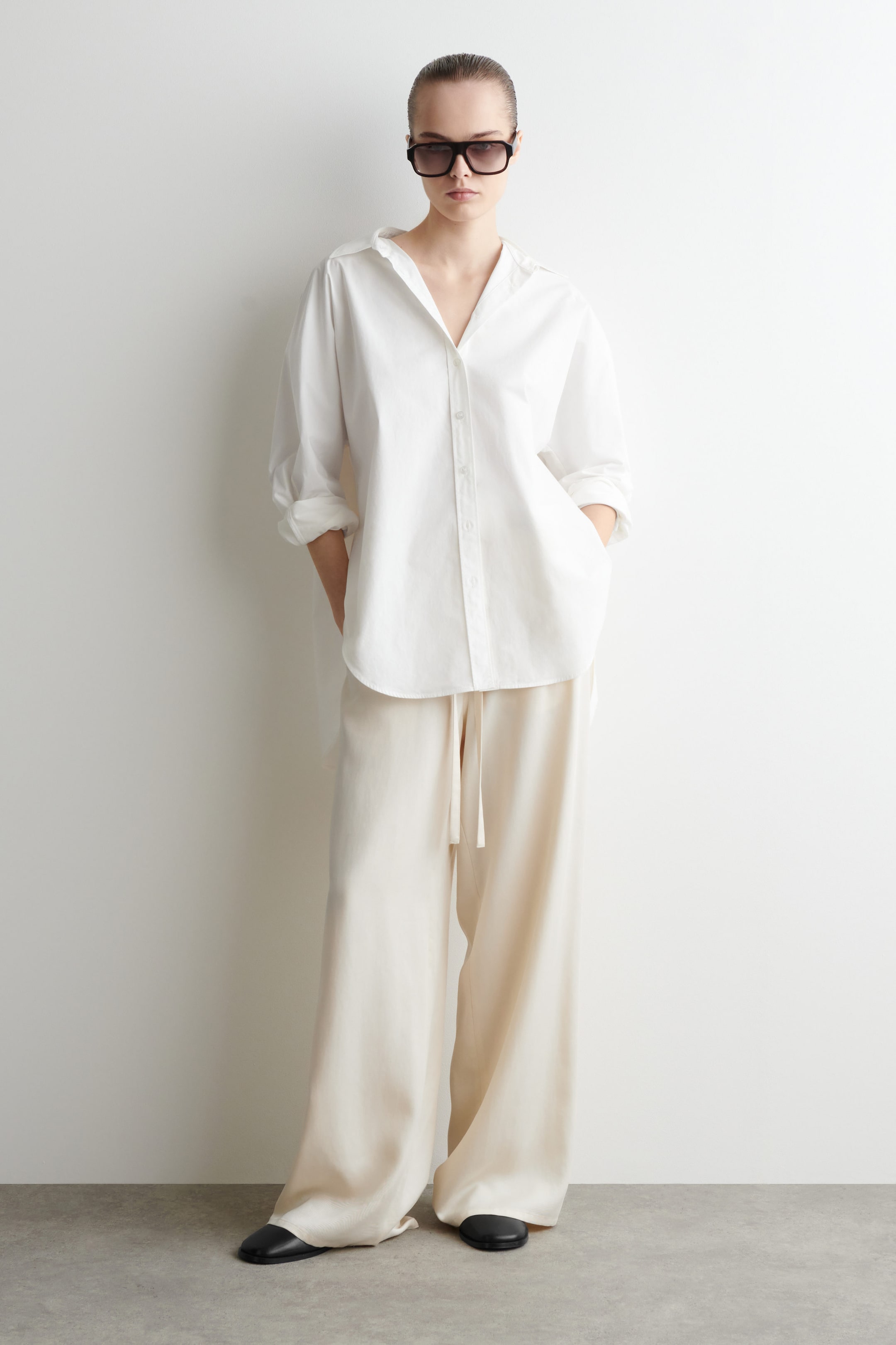 RELAXED COTTON SHIRT