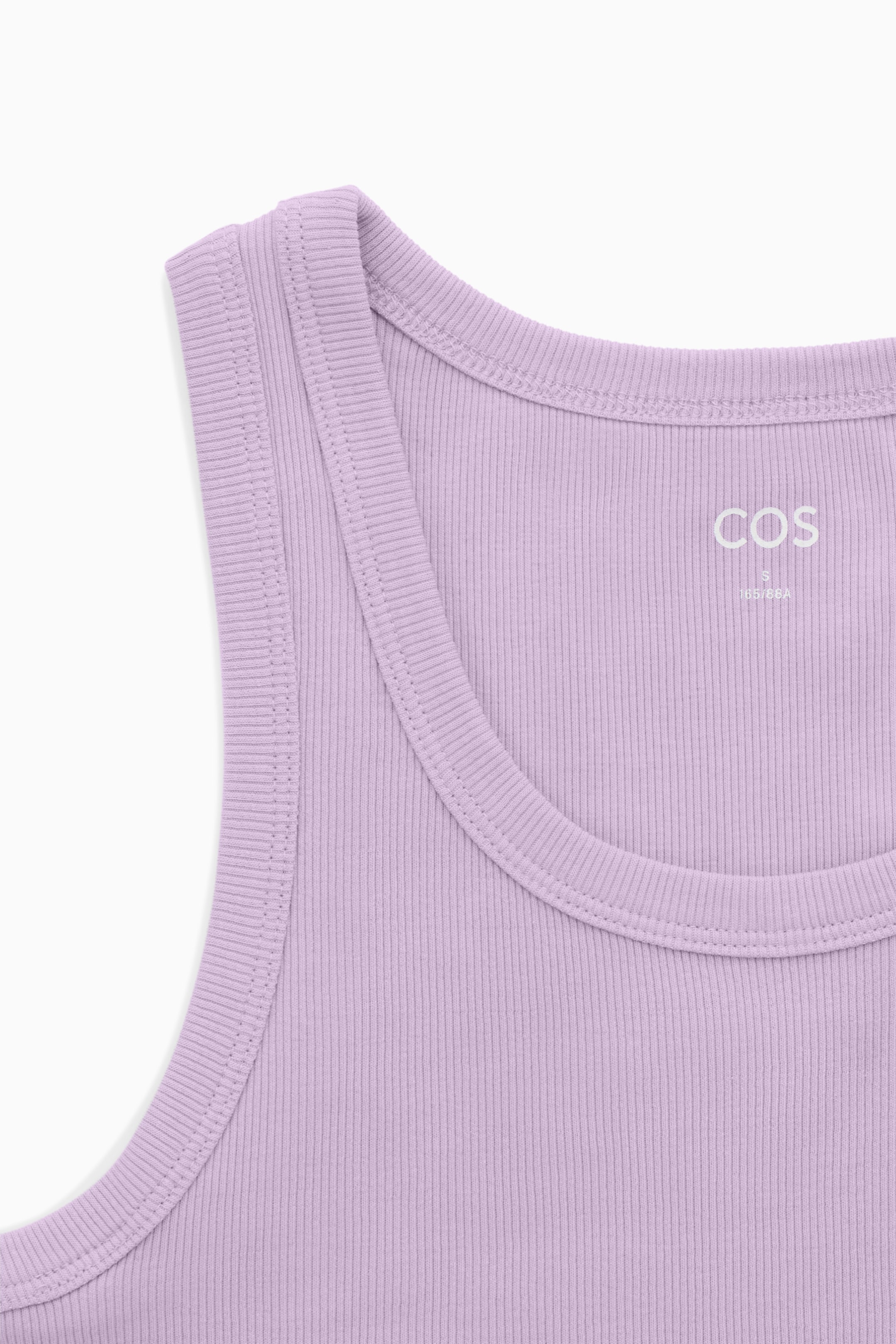 Grösseres Bild ansehen: GERIPPTES TANKTOP - FLIEDER - DAMEN | H&M CH 2