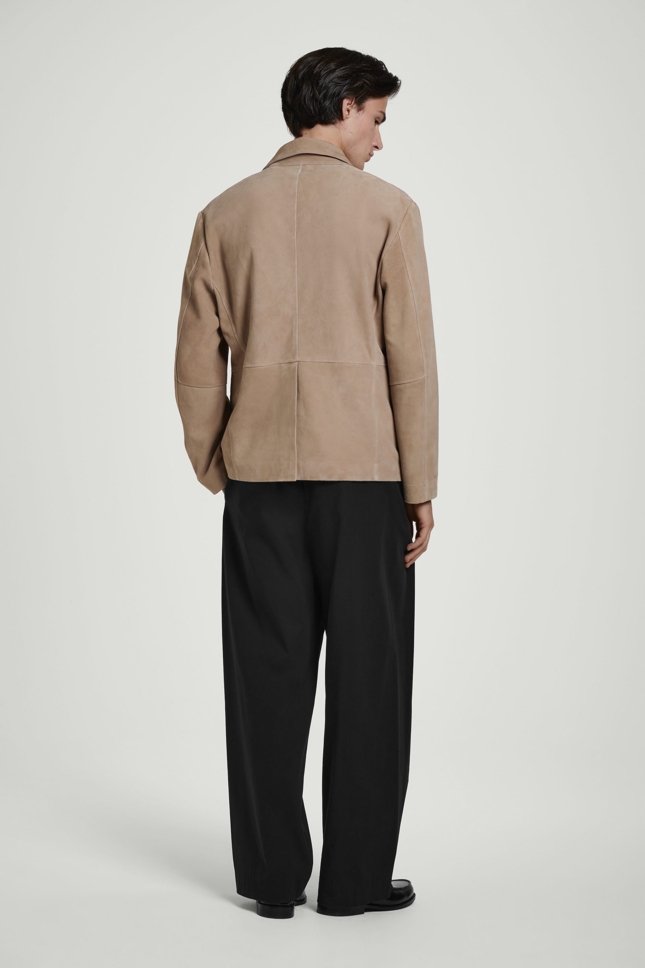 RELAXED SUEDE JACKET