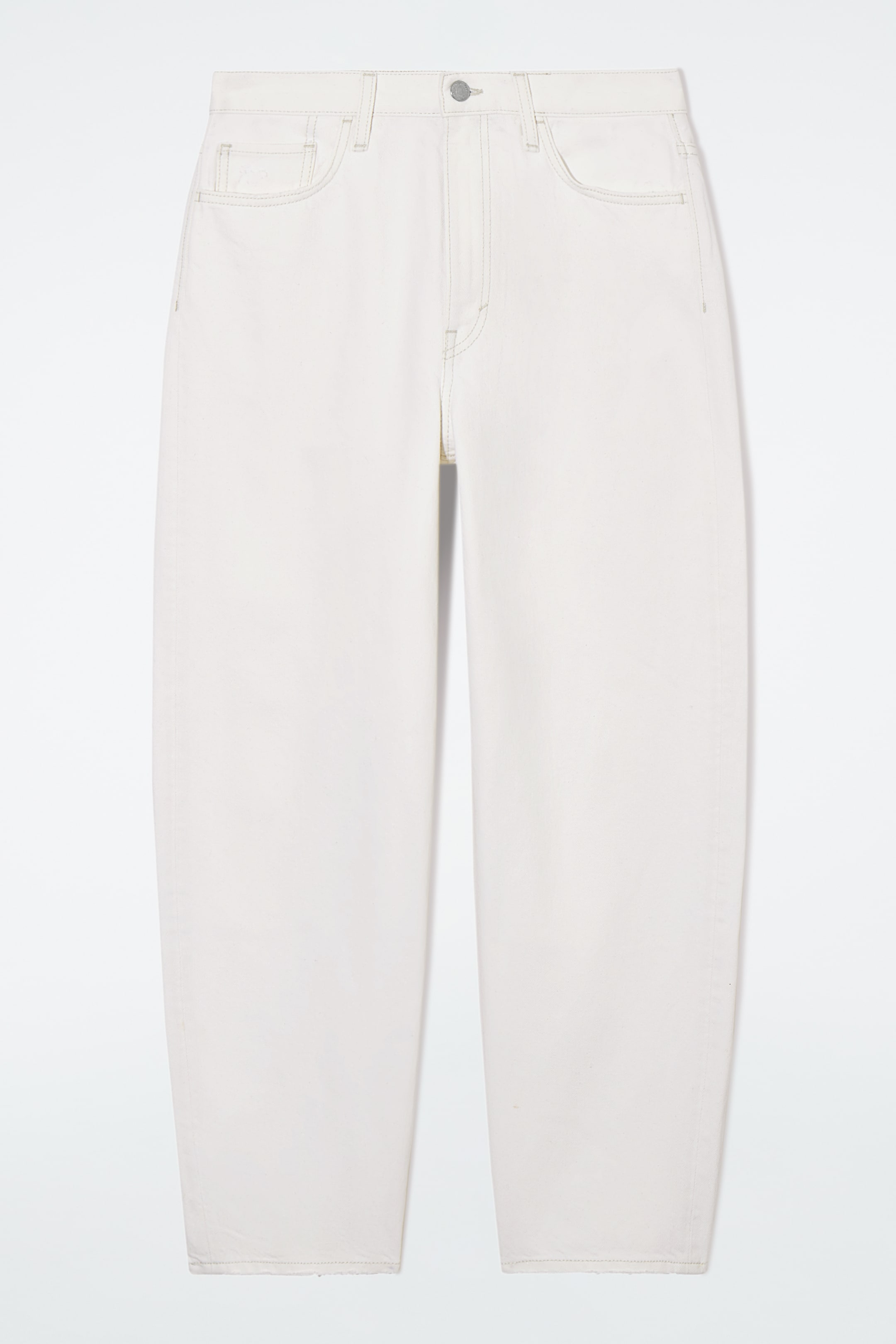 Zobraziť väčší obrázok: riflové nohavice s rozšíreným strihom - WHITE - ŽENY | H&M SK 1