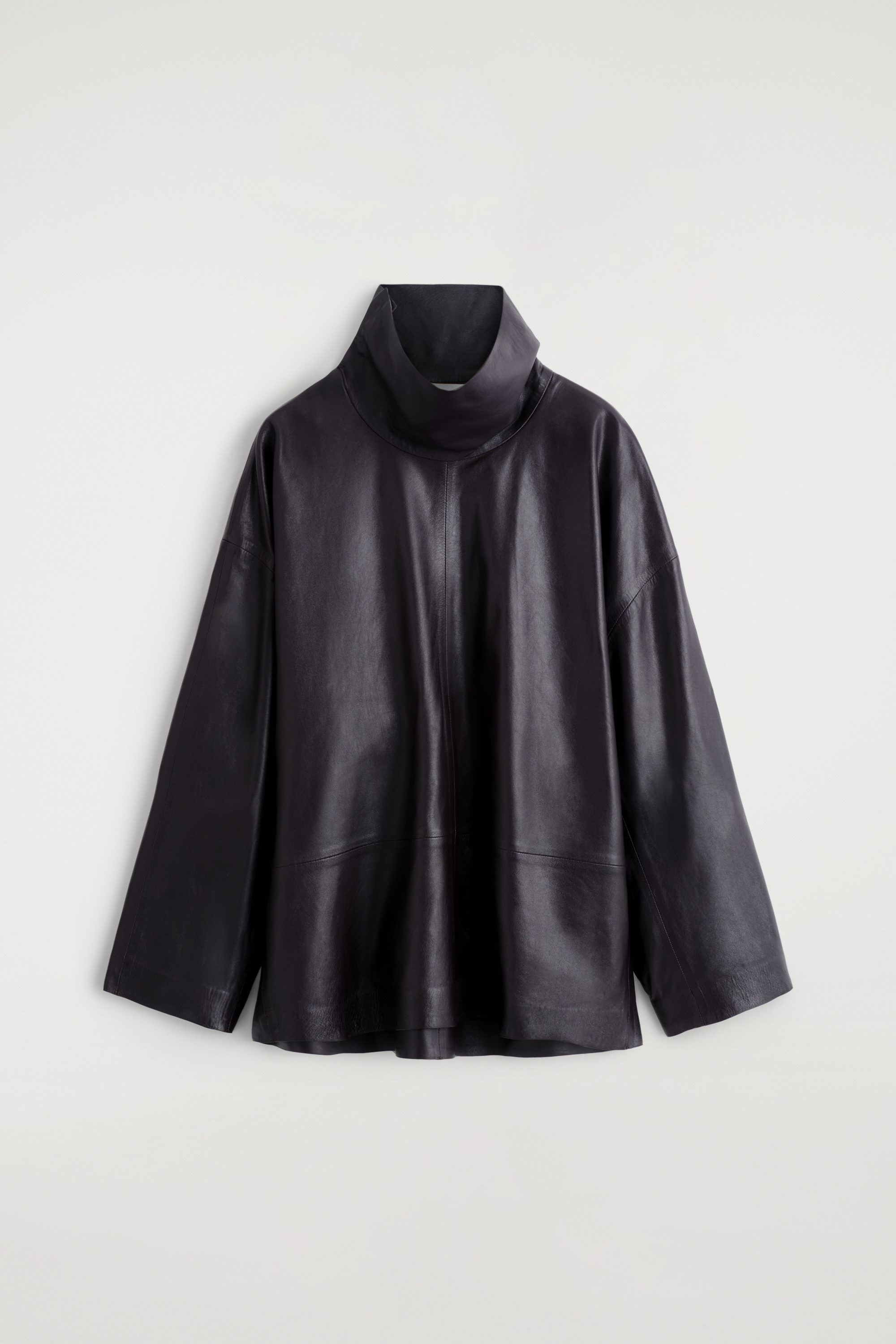 新品 即完品 F／LEATHER OVER SIZED JACKET ボア 黒 doublet FW25 BUCKLE OVERLOAD LEATHER JACKET / BLK - NUBIAN