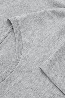 3-PACK COTTON CREW-NECK T-SHIRTS — NAVY / WHITE / GRAY 7