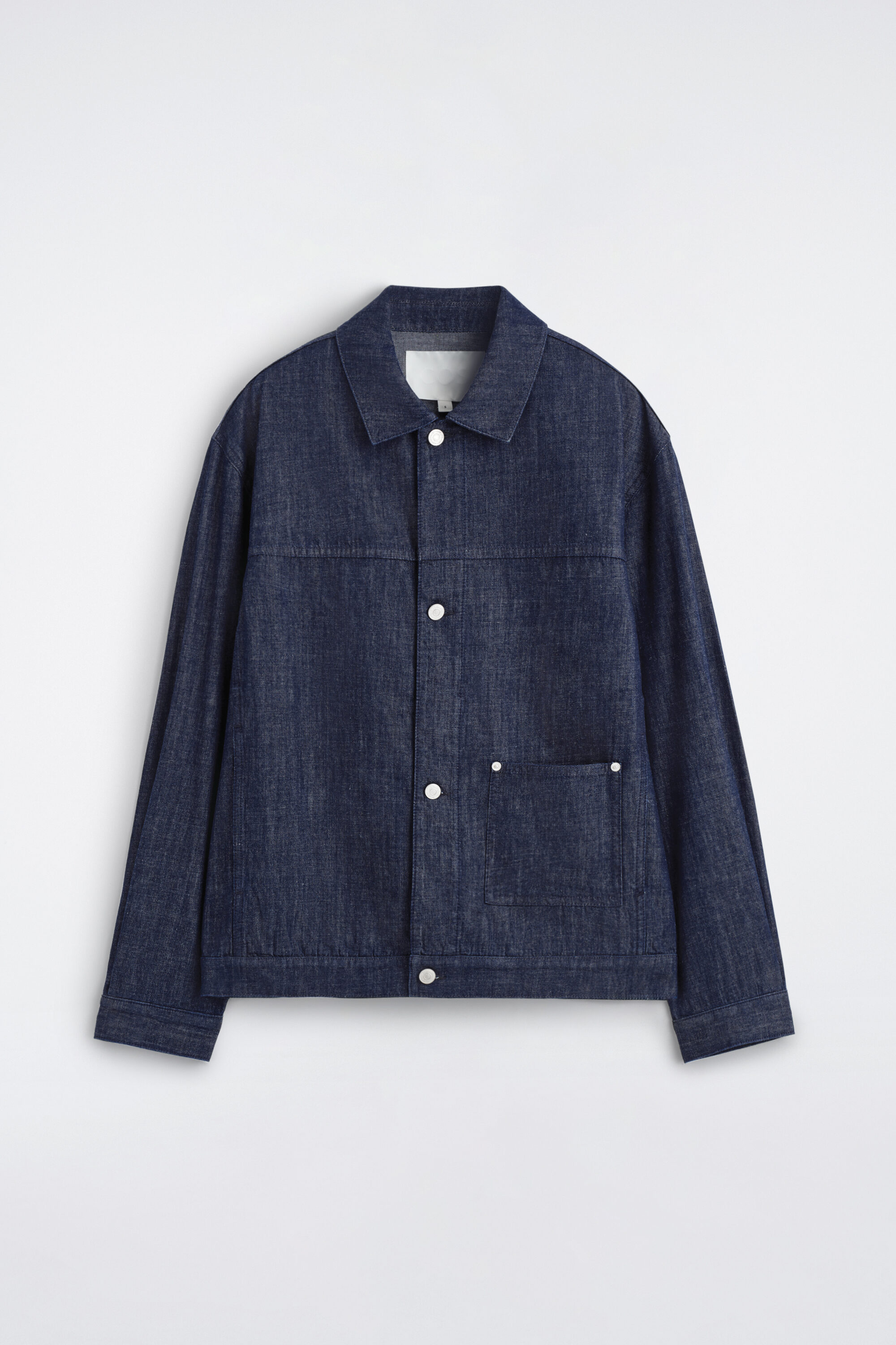 DENIM SHIRT JACKET - INDIGO | COS US