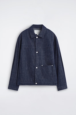 DENIM SHIRT JACKET — INDIGO 7