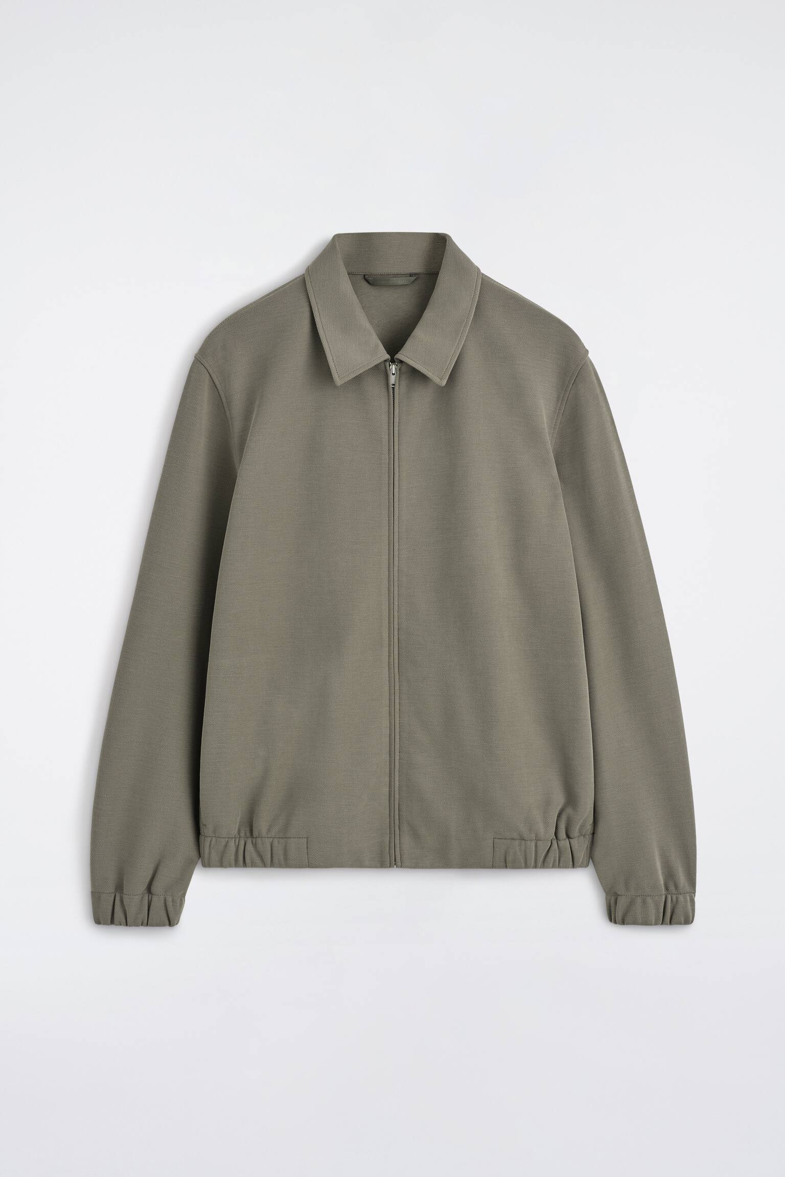 BONDED-TWILL HARRINGTON JACKET - 1