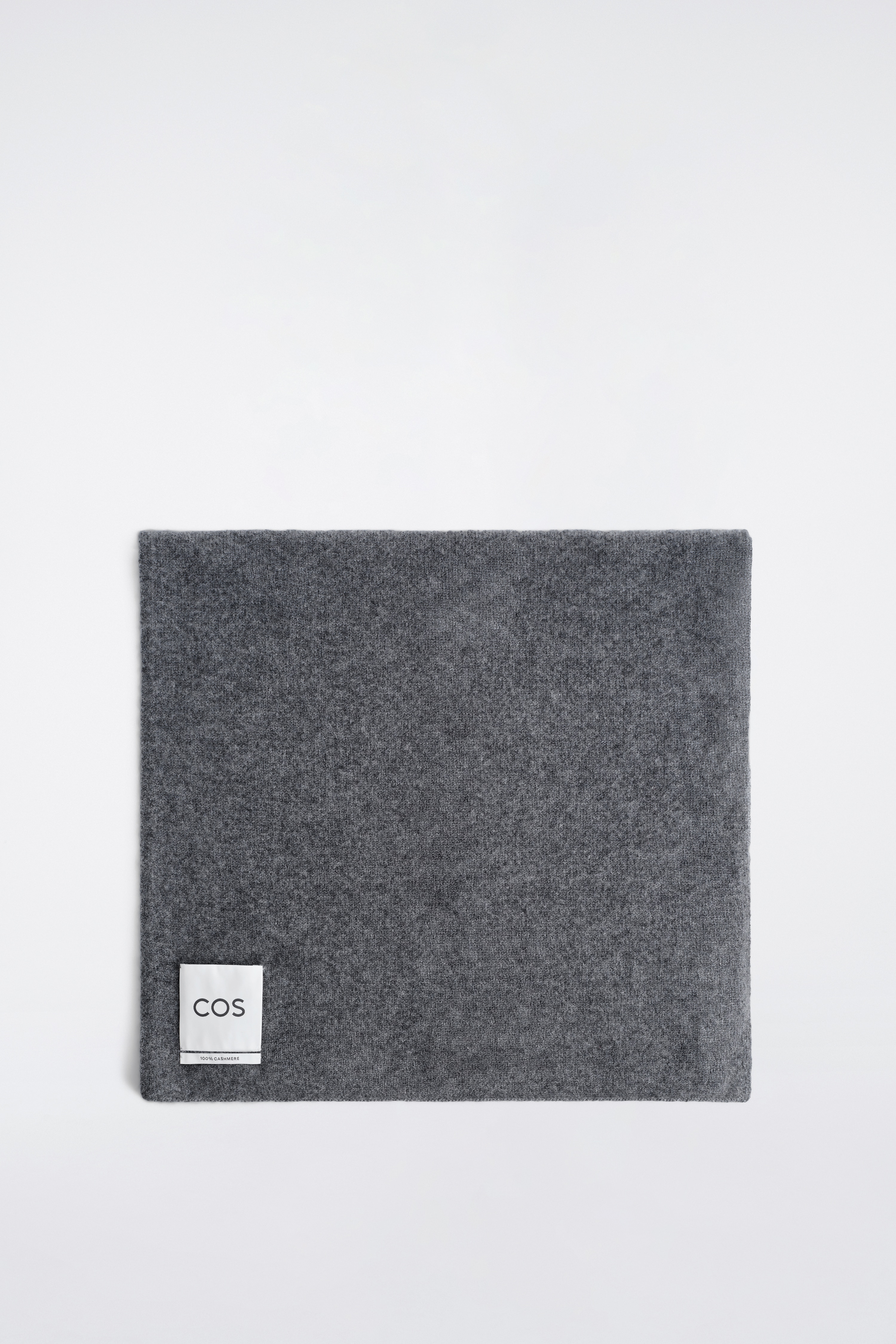 ÉCHARPE EN CACHEMIRE - GRIS FONCÉ/VERT OLIVE/BRUN/NOIR/GRIS FONCÉ