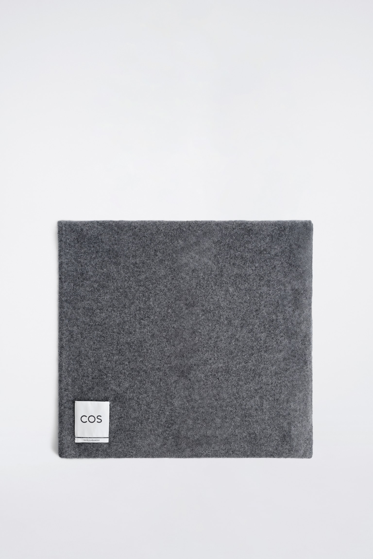 ÉCHARPE EN CACHEMIRE - GRIS FONCÉ/VERT OLIVE/GRIS FONCÉ/NOIR - 2
