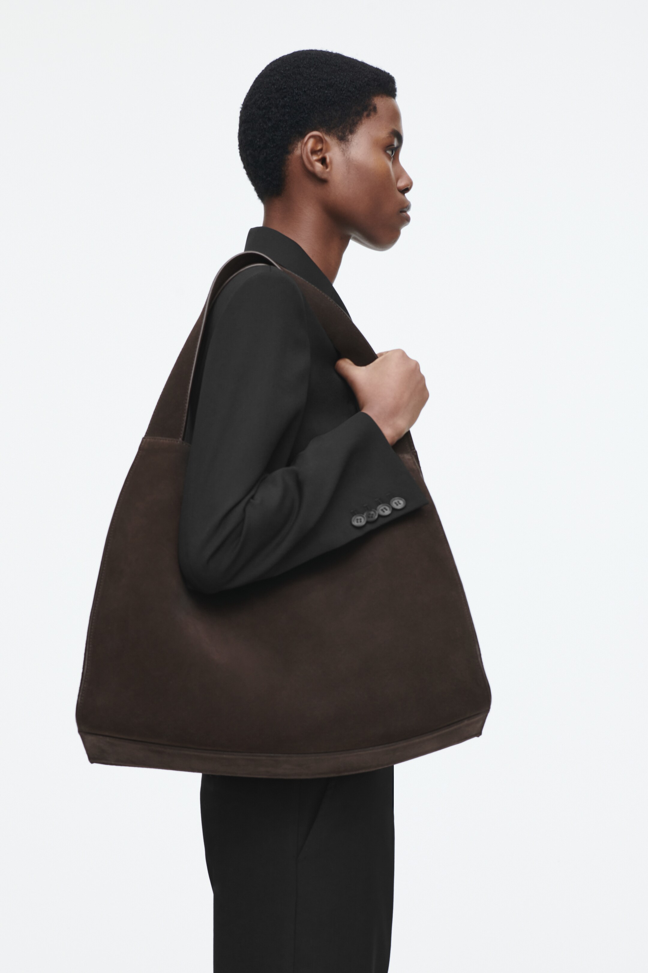 Ingrandisci l'immagine: ALCOVE TOTE BAG - LEATHER - BROWN - DONNA | H&M CH 3