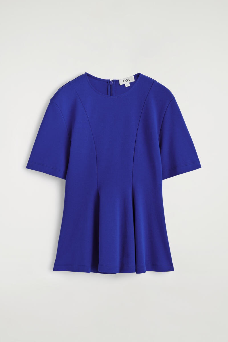 Waisted Cotton T-Shirt