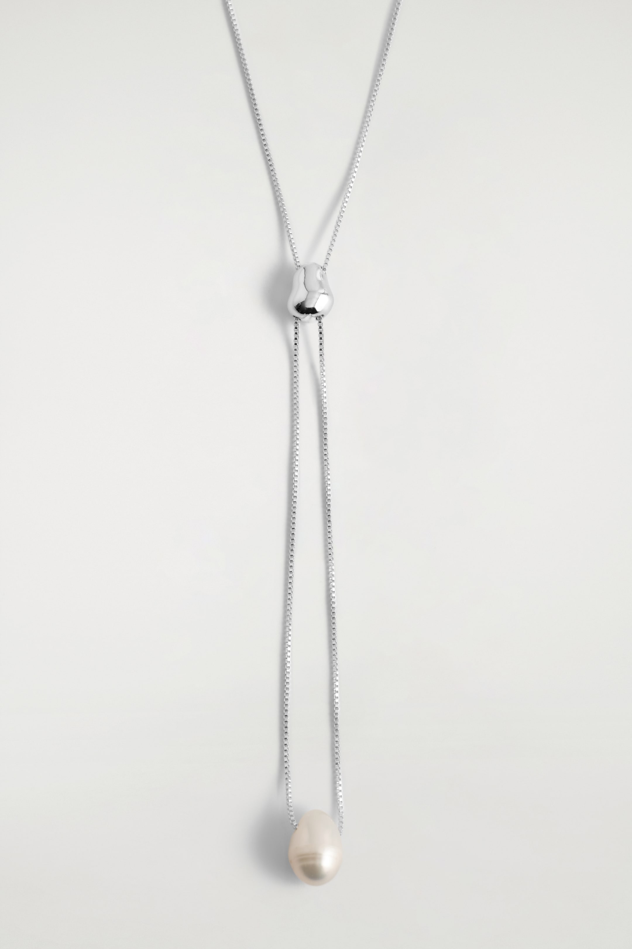Visualizza immagine più grande: COLLANA CON PERLE D'ACQUA DOLCE - ARGENTO - DONNA | H&M IT 3