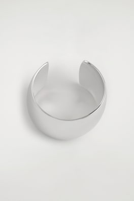 WIDE CUFF — SILVER 4