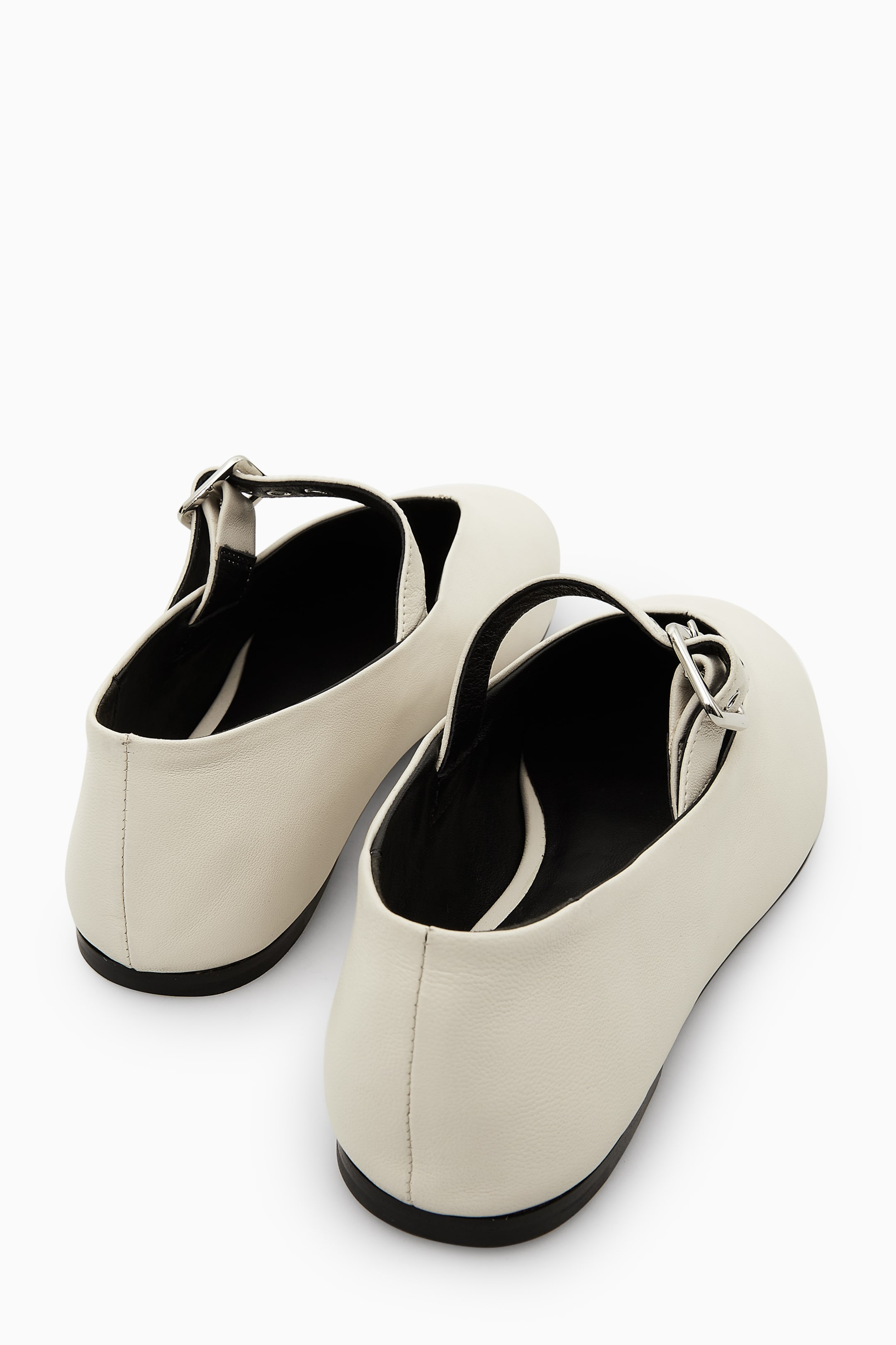 View larger image: BUCKLED BALLET FLATS - IVORY - Ladies | H&M GB 3